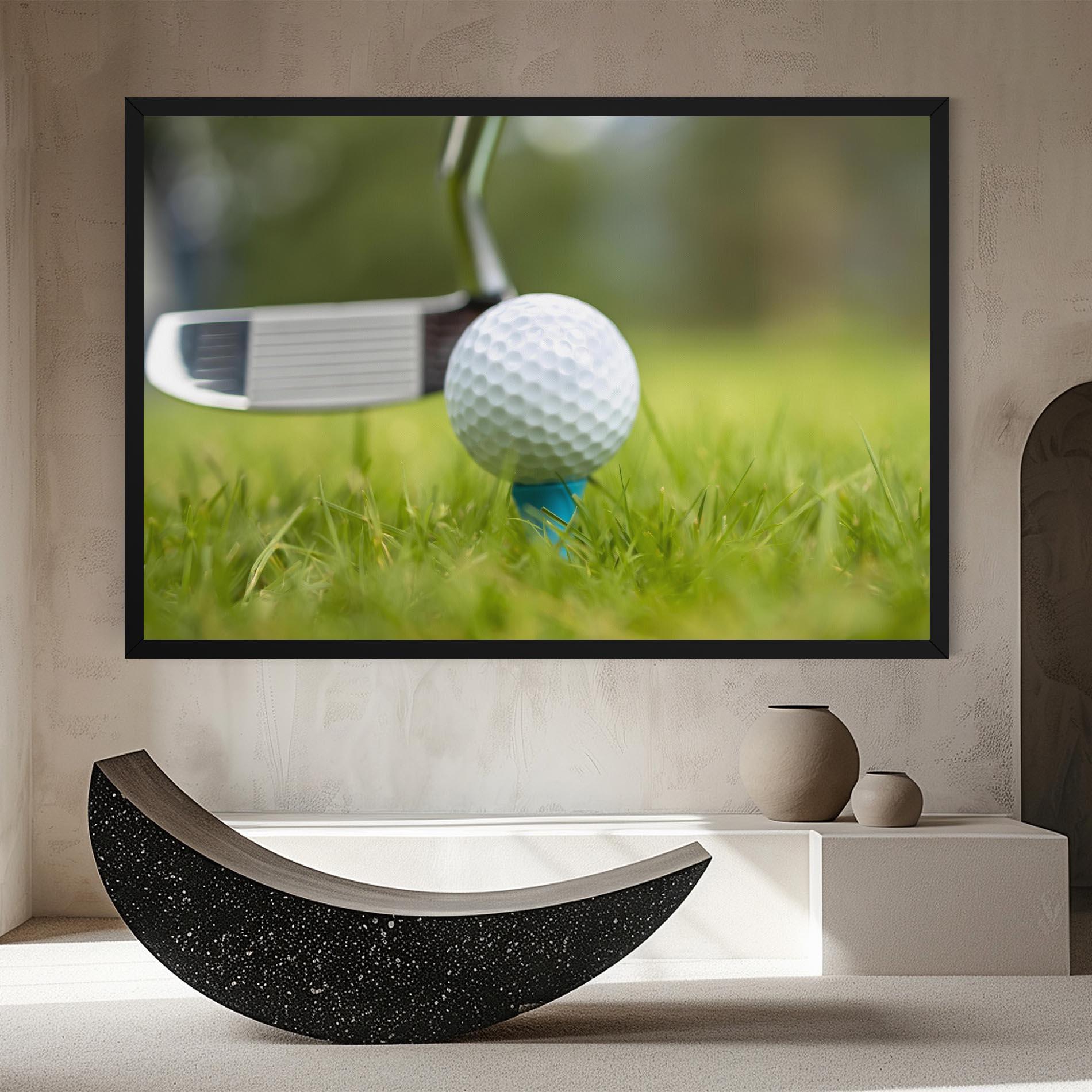 Vászonkép Golf Ball Tee mockup 8