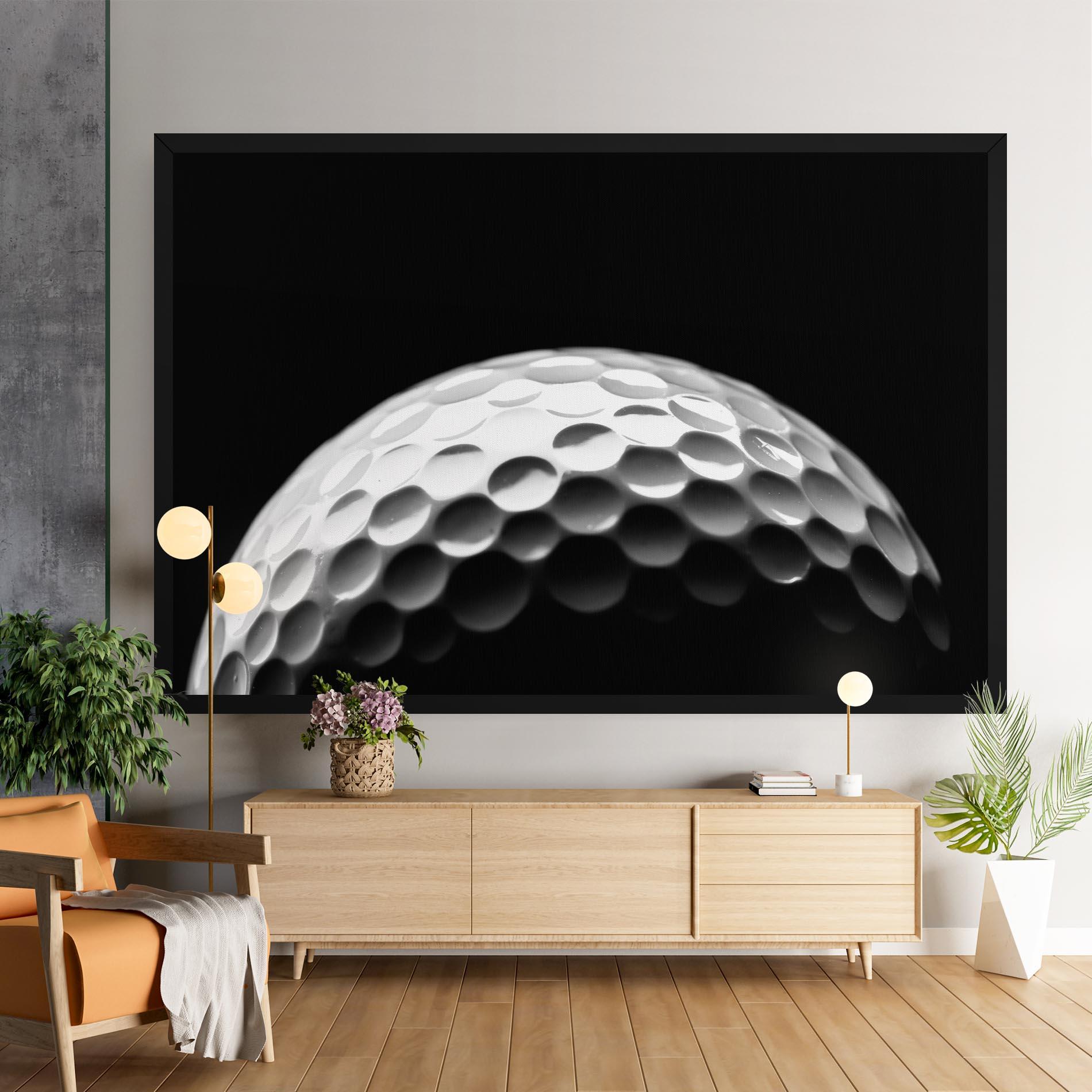 Vászonkép Golf Ball Close Up mockup 9