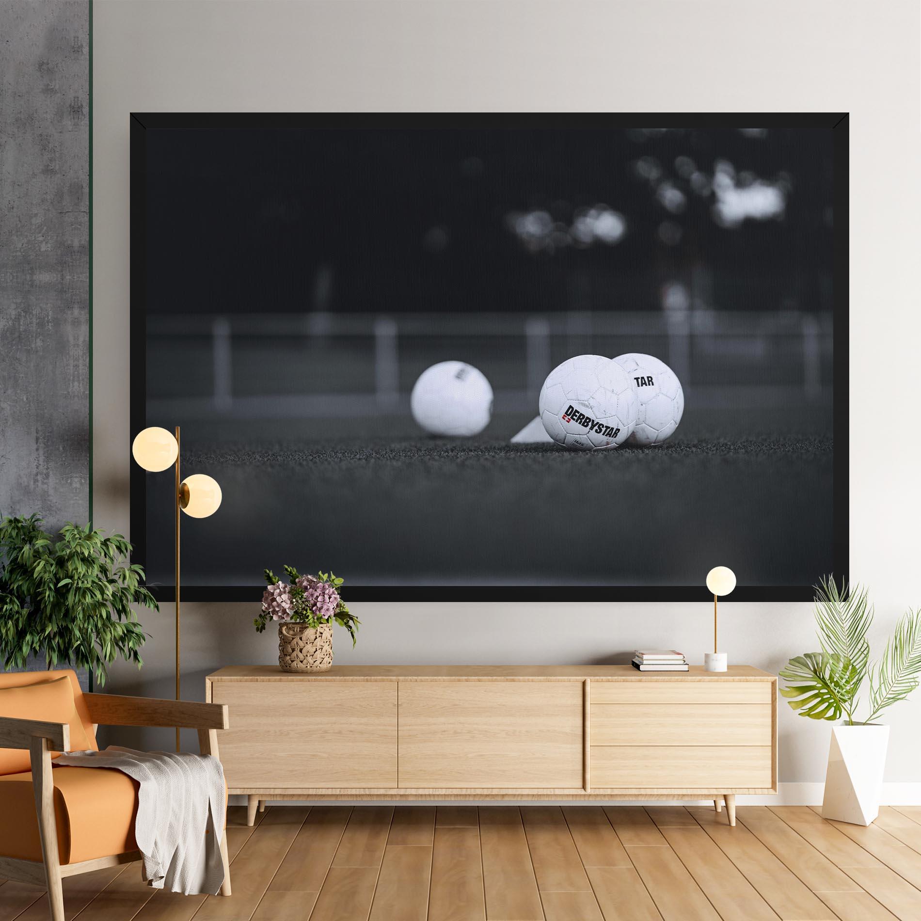 Vászonkép Golf Ball On Grey mockup 9