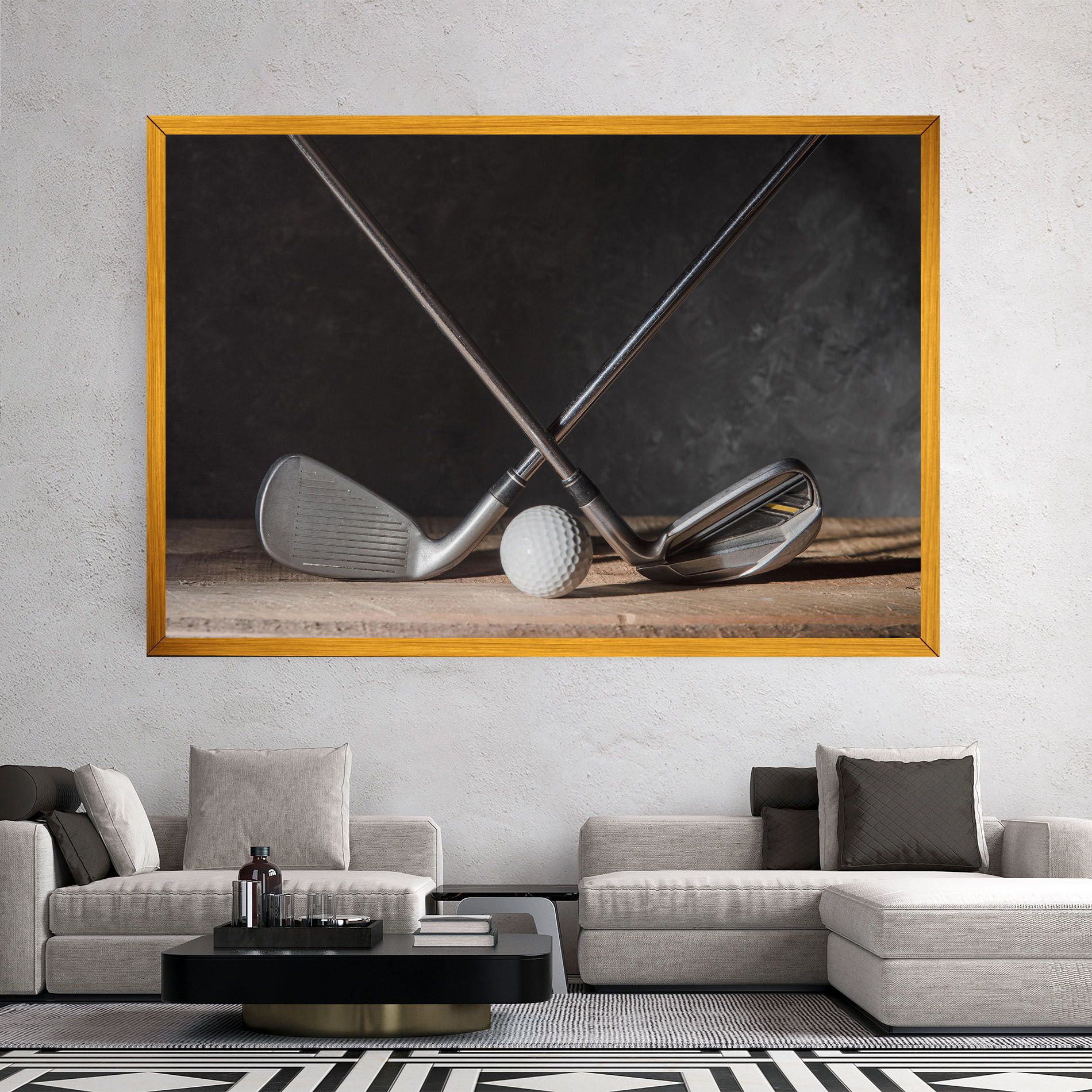 Golf Club Ball mockup 2