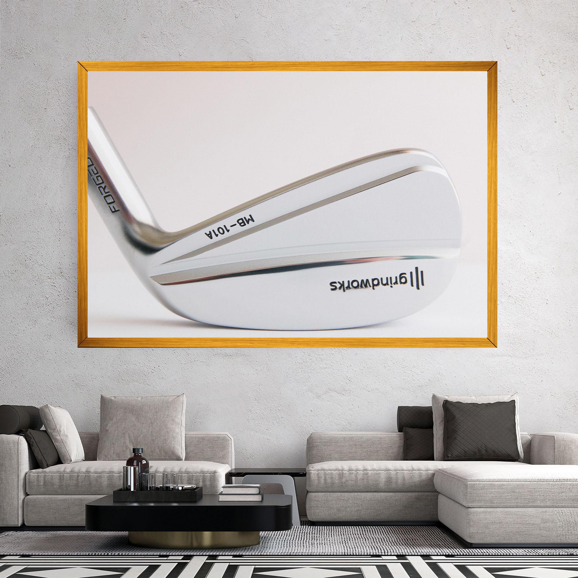 Vászonkép Shiny Golf Club mockup 2