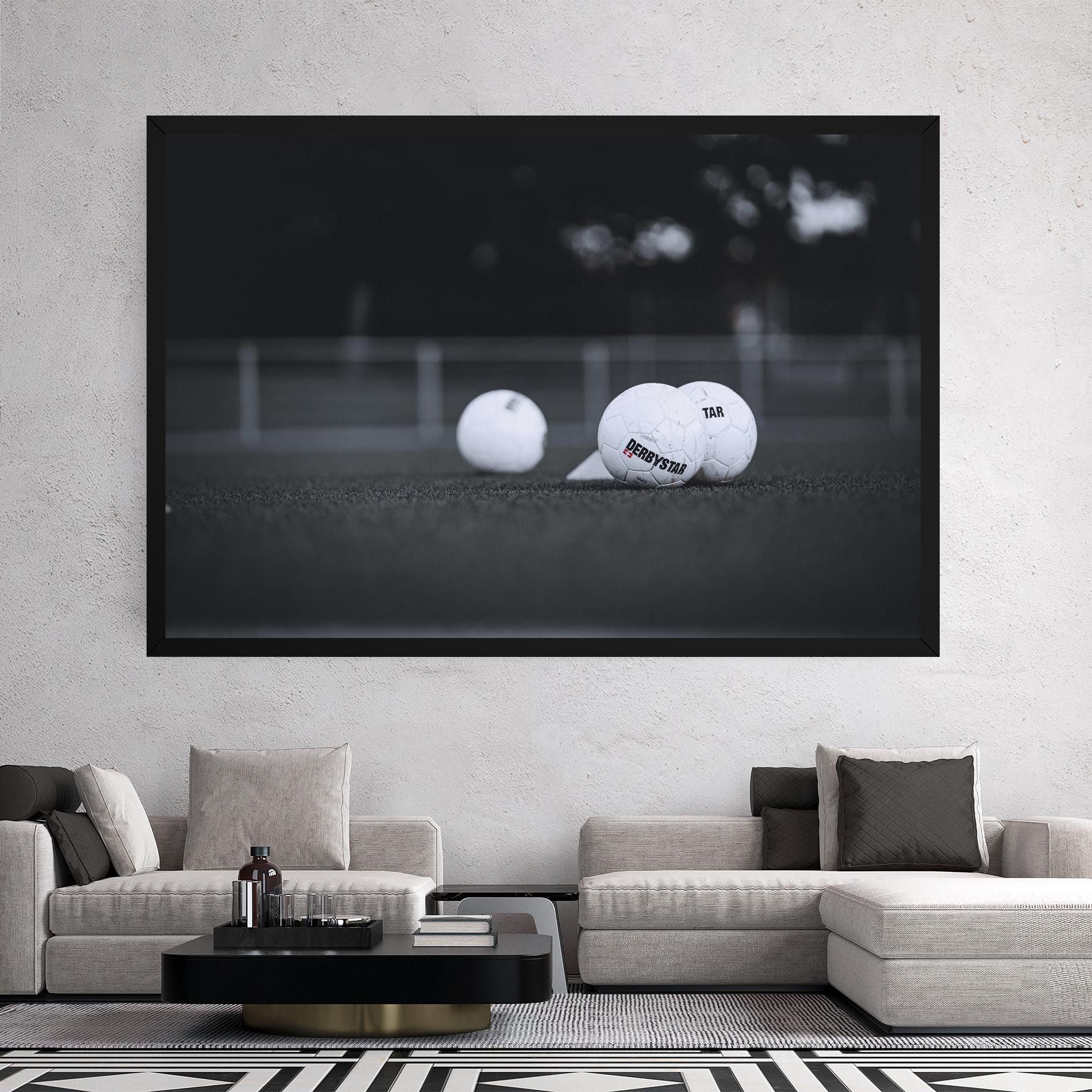 Golf Ball On Grey mockup 2