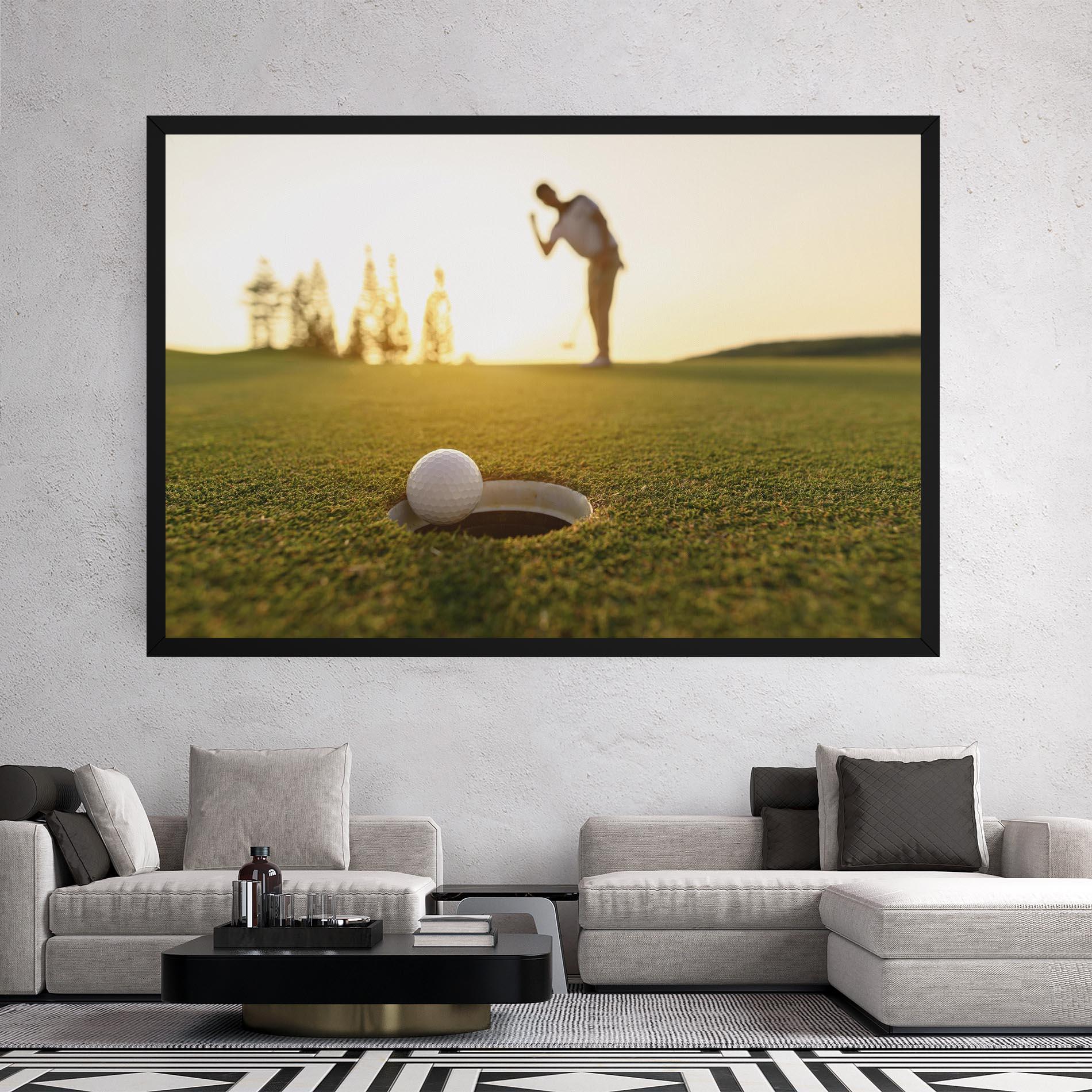 Vászonkép Golfer Concept mockup 2