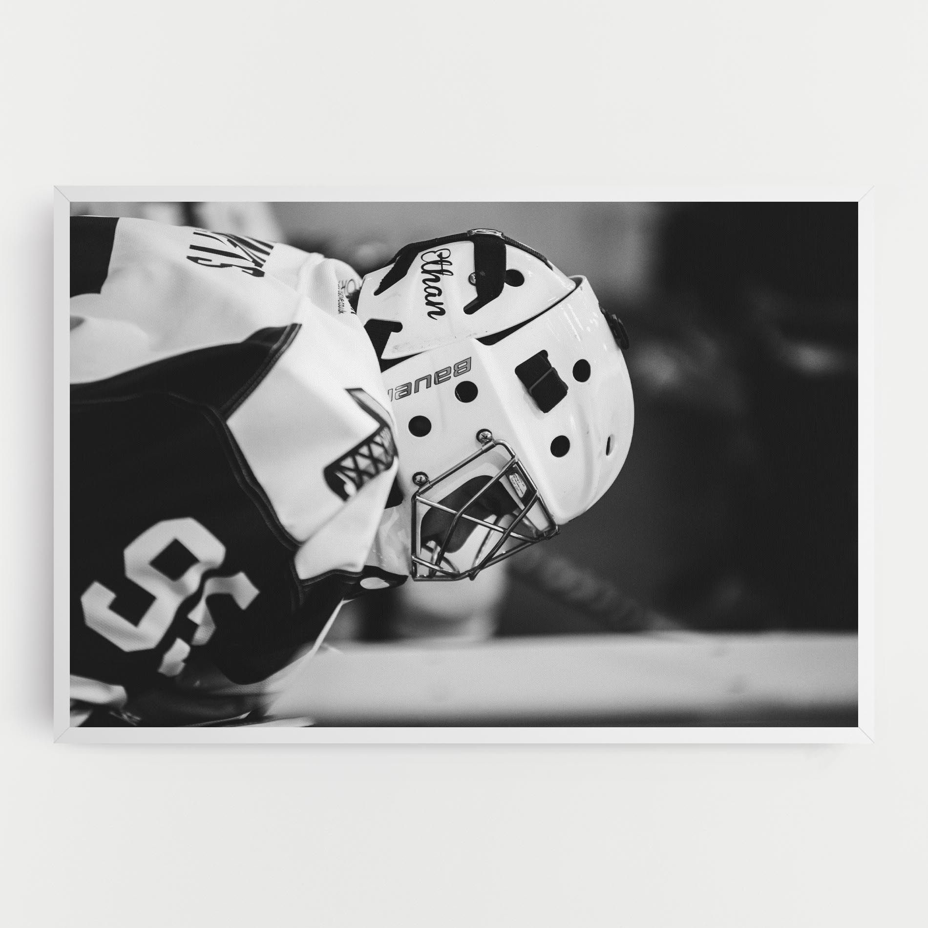 Black White Hockey mockup 0