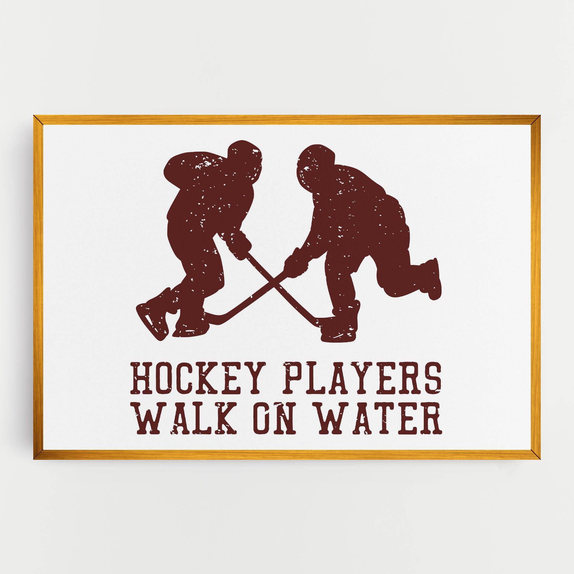 Vászonkép Hockey Walk mockup 0