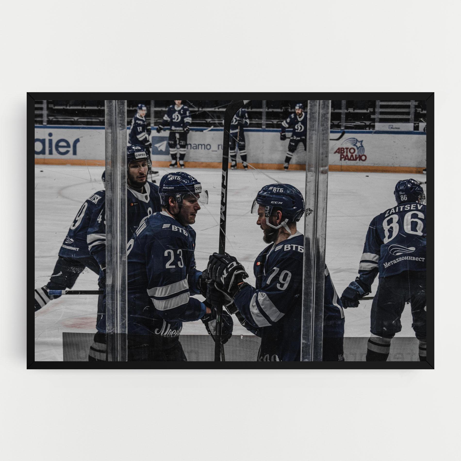 Vászonkép Hockey Players mockup 0