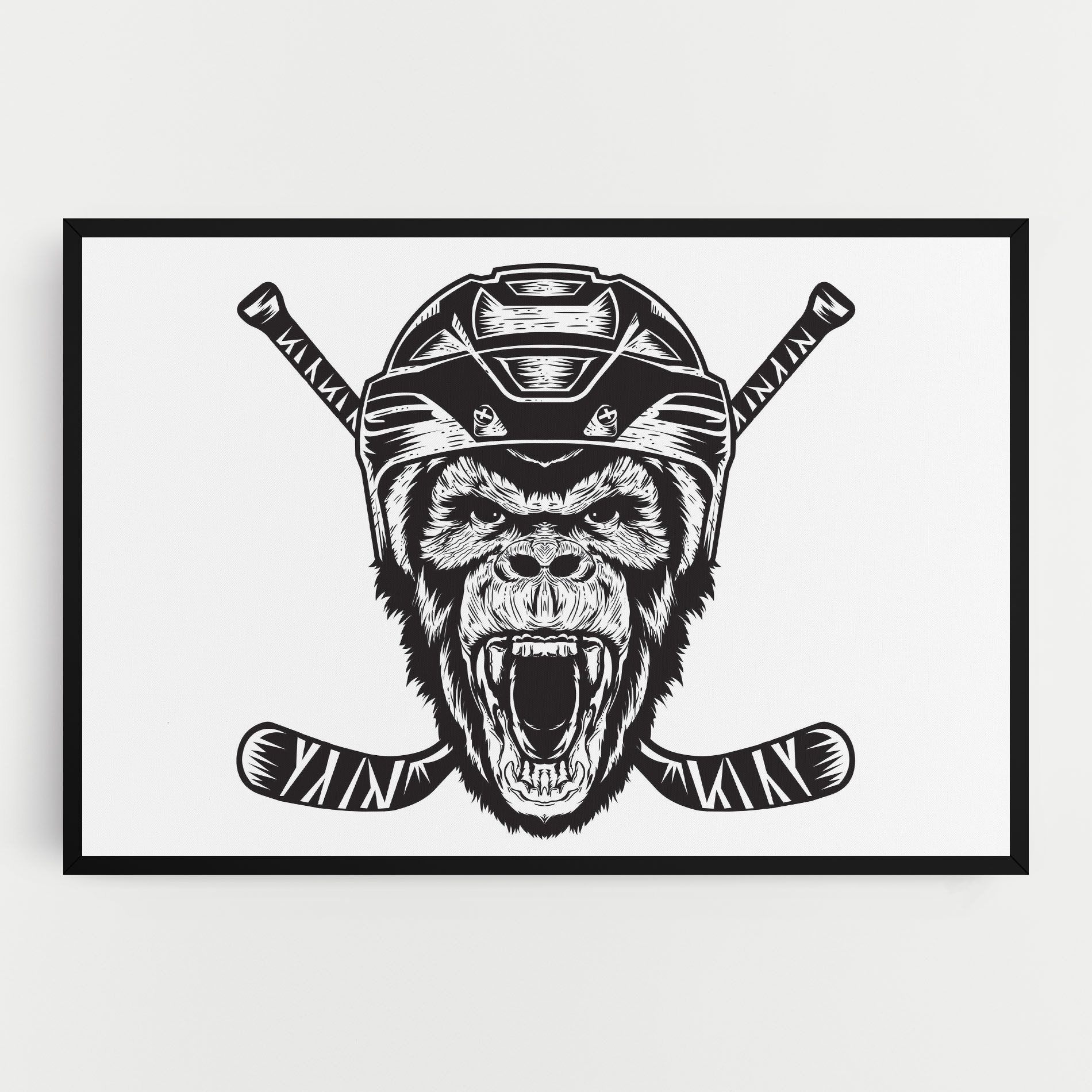 Monkey Hockey mockup 0