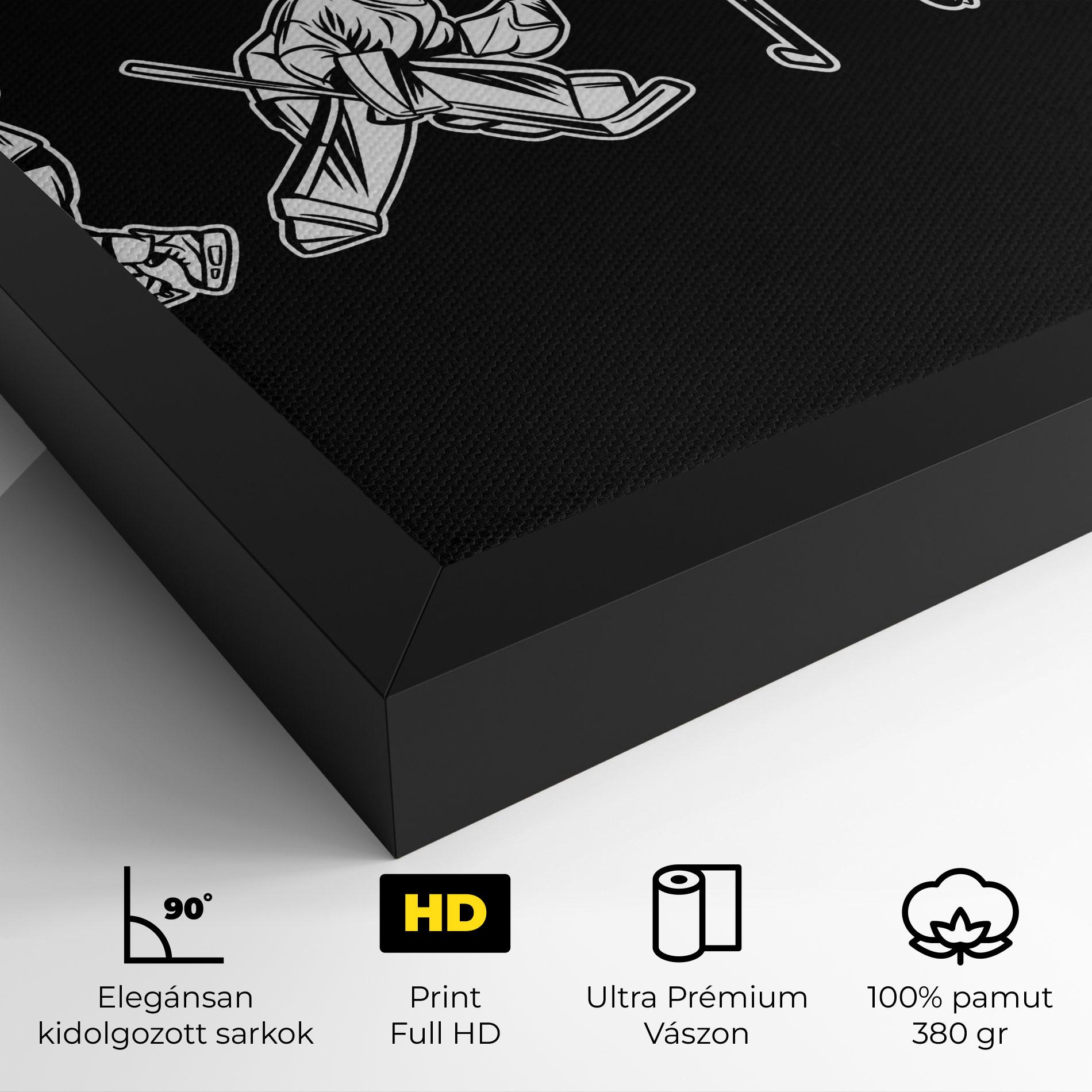 Vászonkép Hockey Four mockup 4