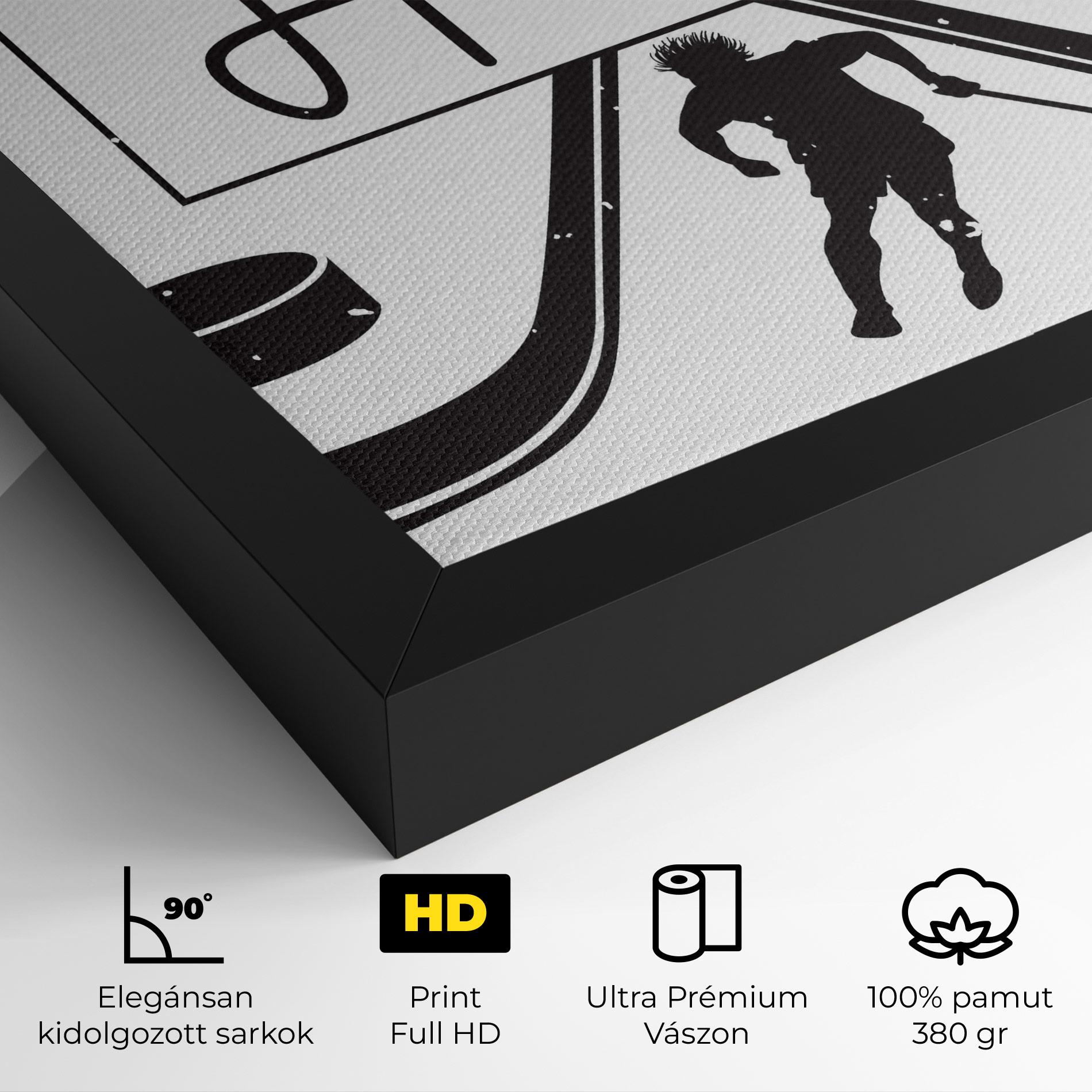 Vászonkép Hockey Stick mockup 4