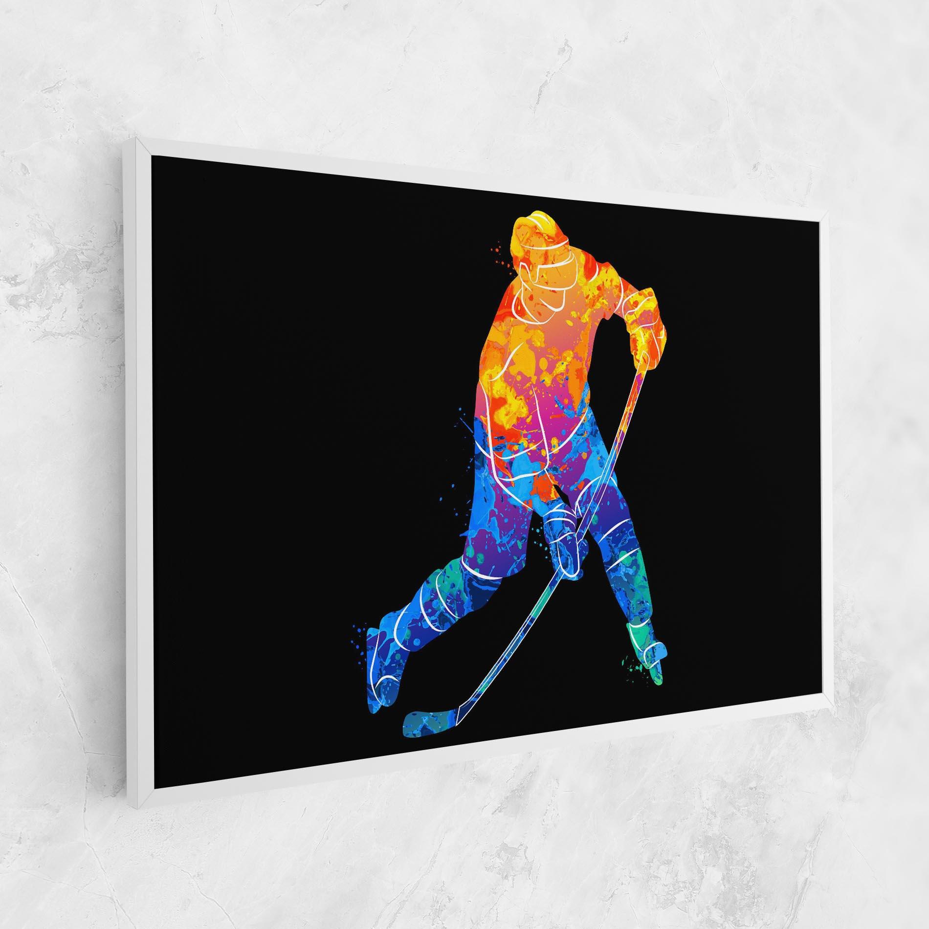 Vászonkép Color Mix Hockey mockup 1