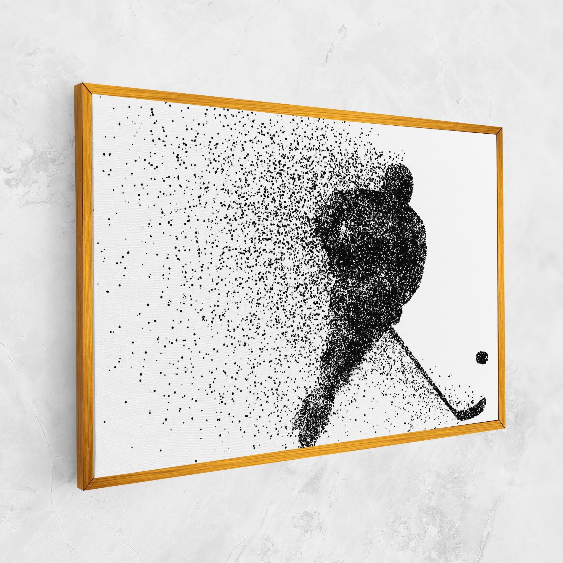 Vászonkép Hockey Art mockup 1