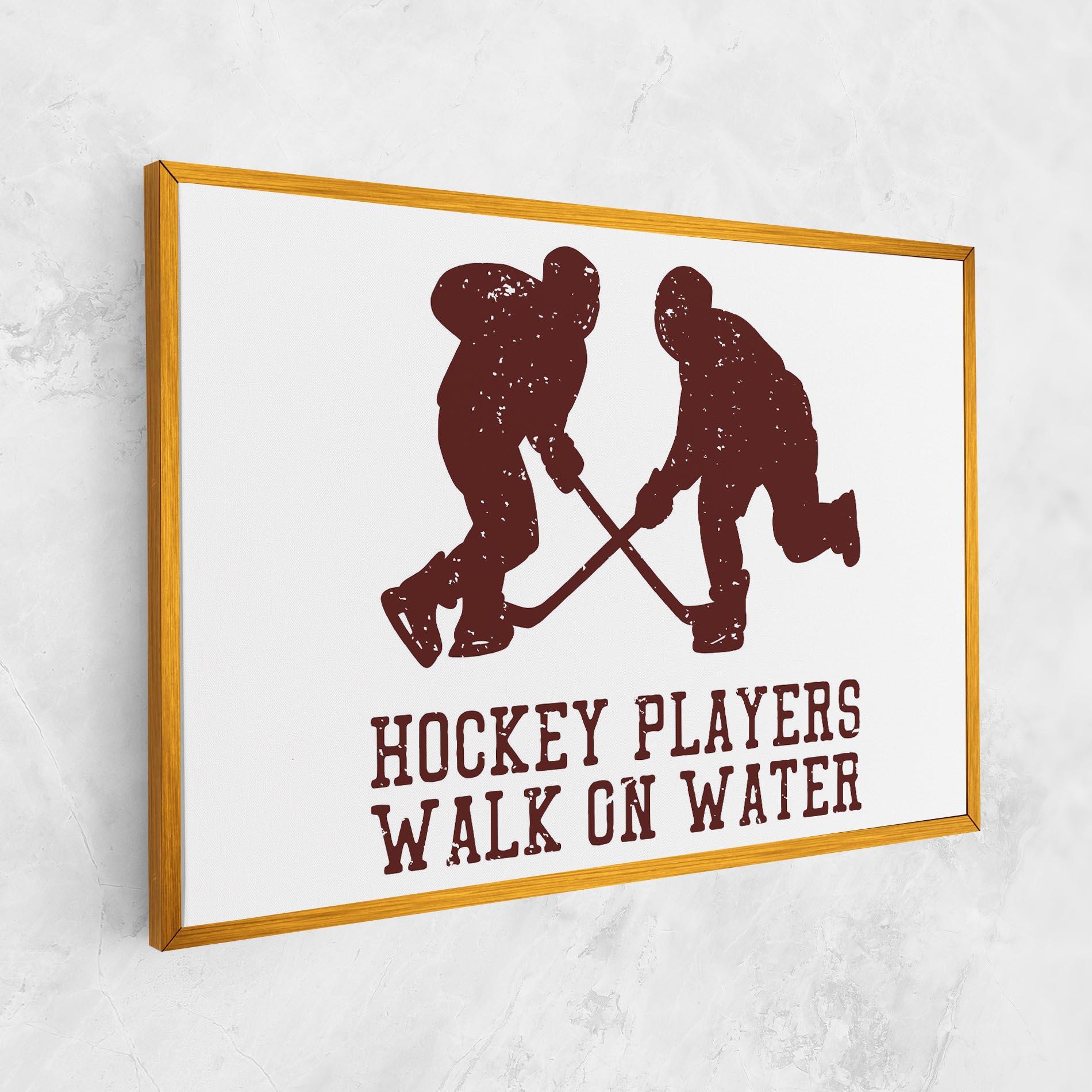 Vászonkép Hockey Walk mockup 1