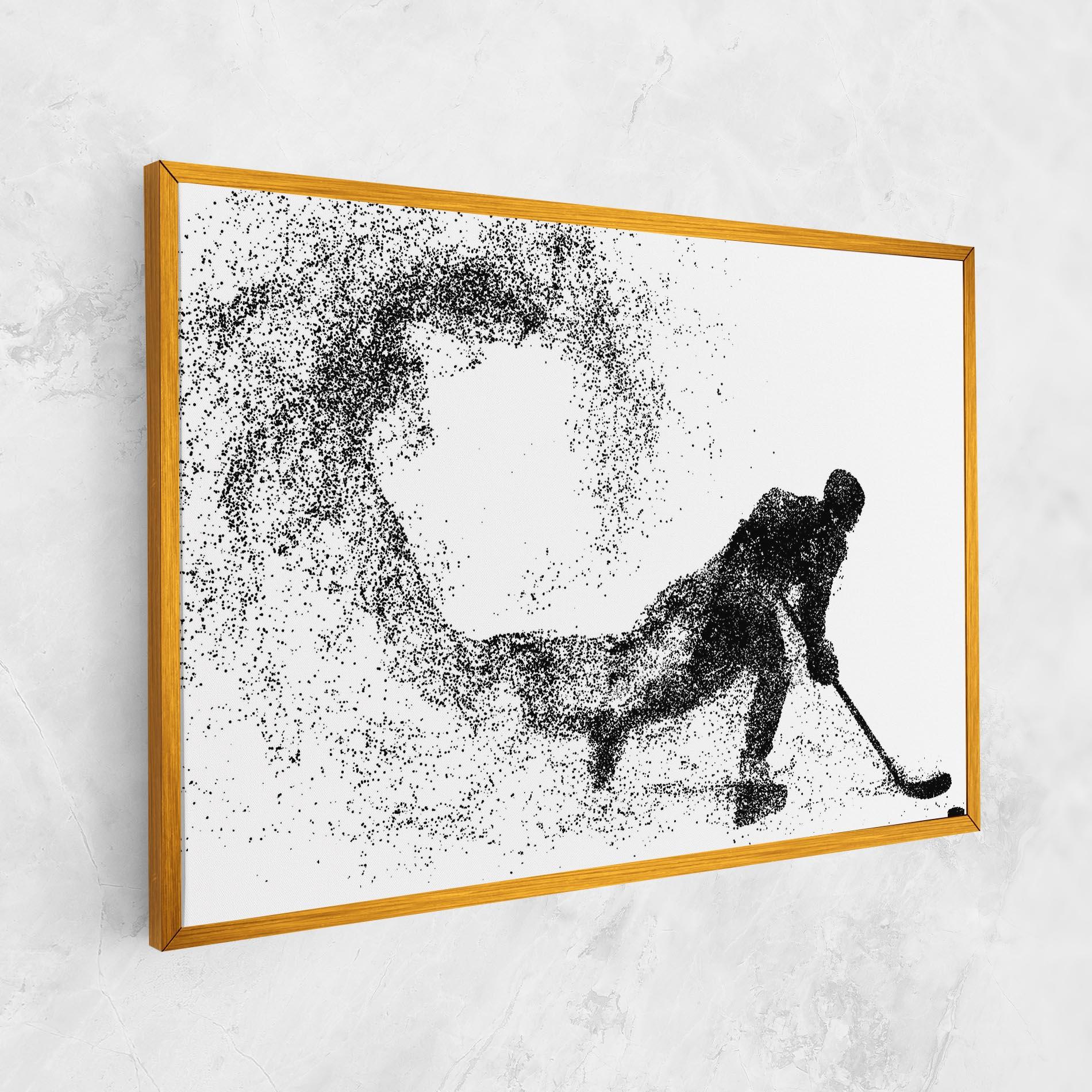 Vászonkép Playing Hockey mockup 1