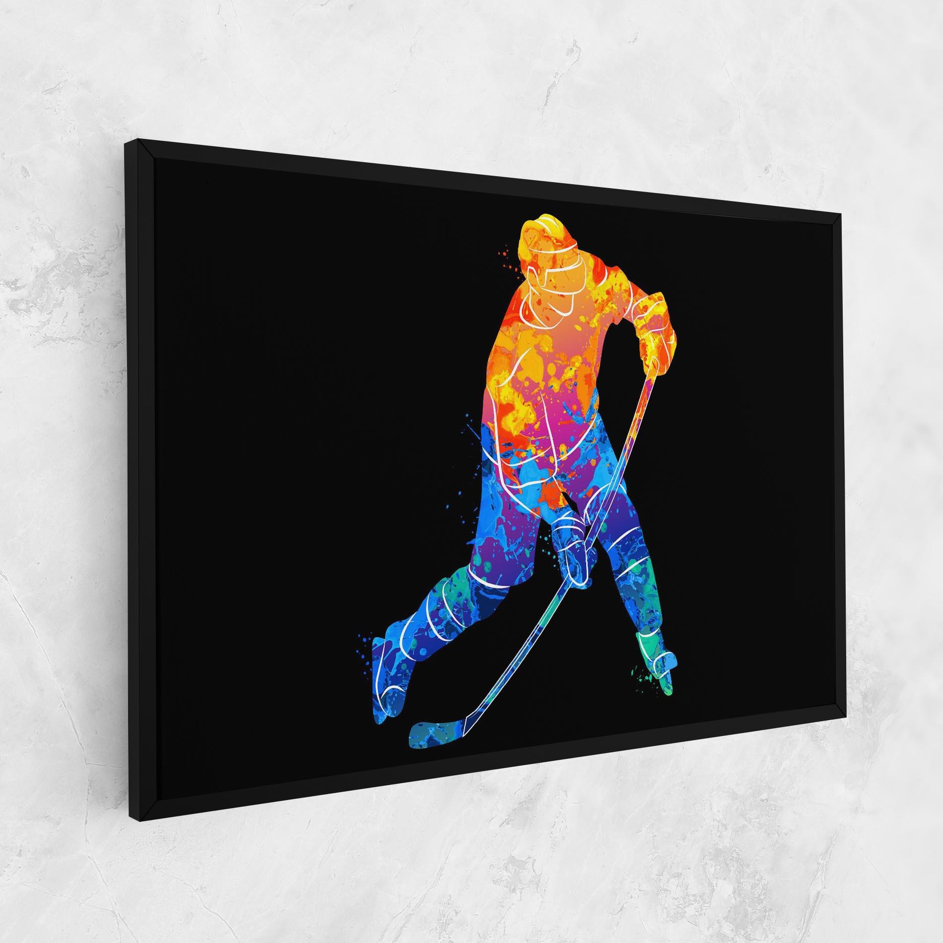 Vászonkép Color Mix Hockey mockup 1