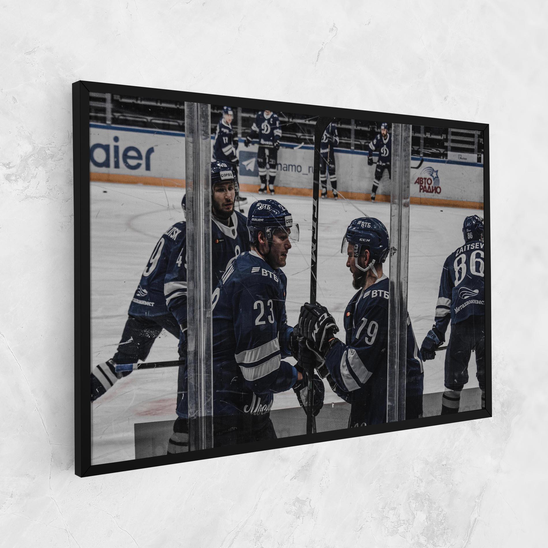 Vászonkép Hockey Players mockup 1