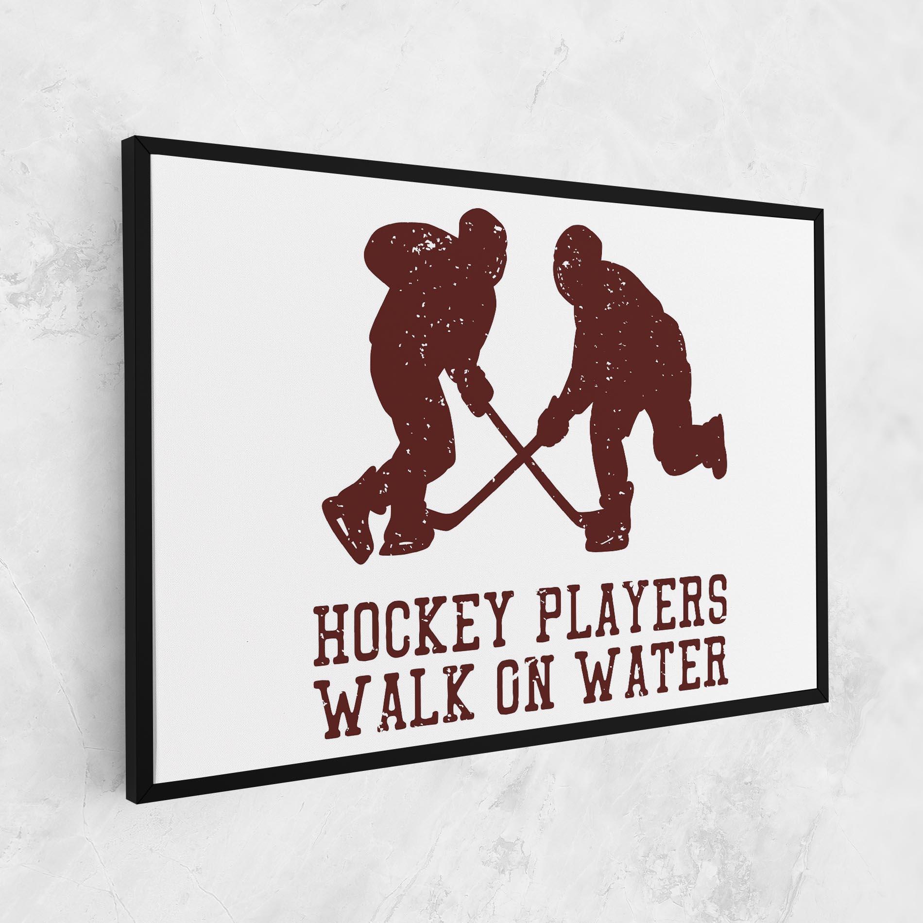 Vászonkép Hockey Walk mockup 1
