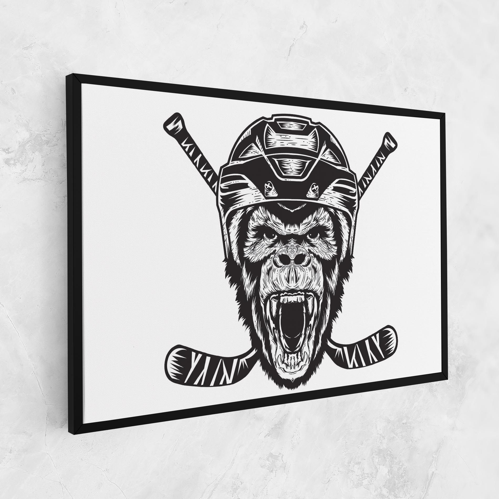 Monkey Hockey mockup 1