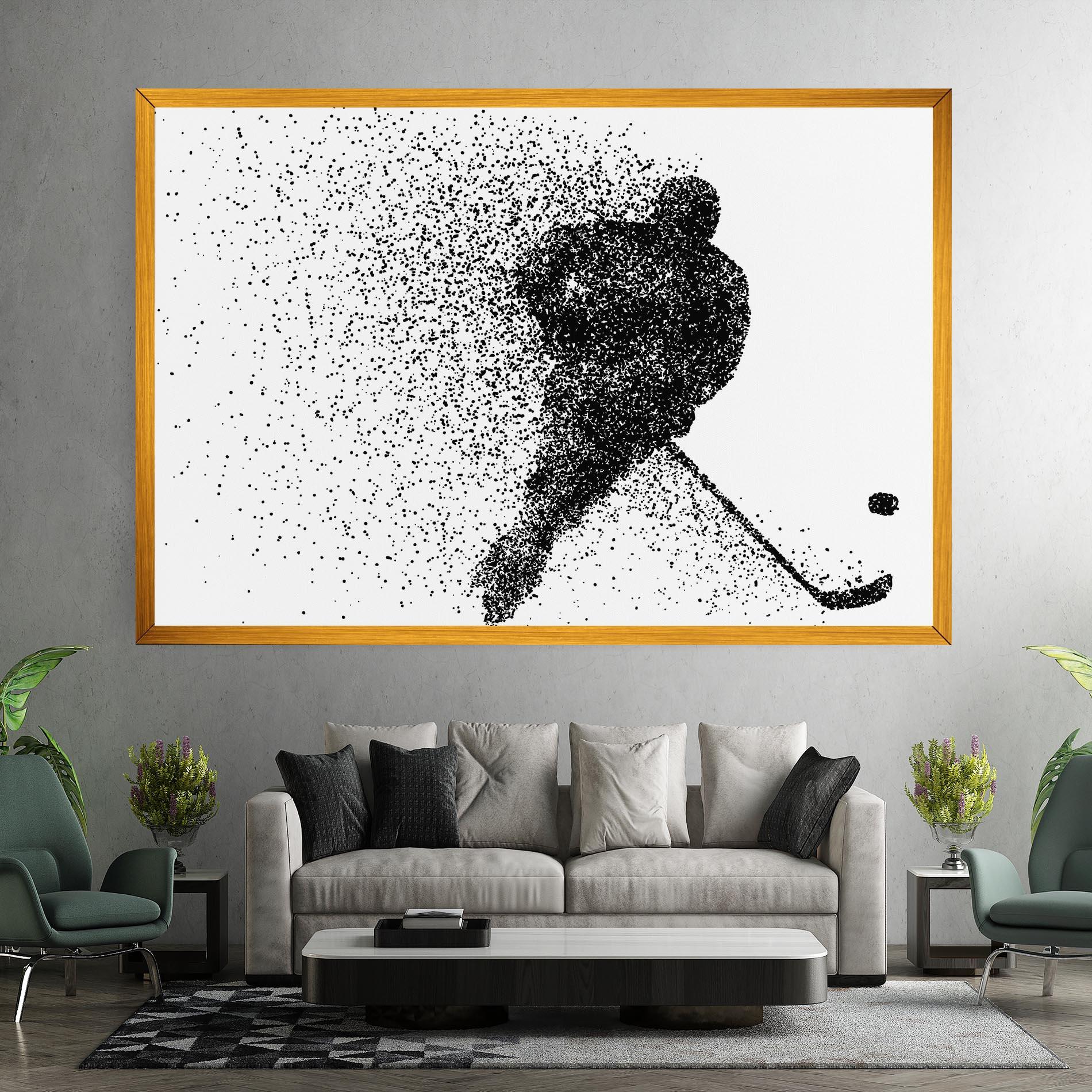 Vászonkép Hockey Art mockup 7