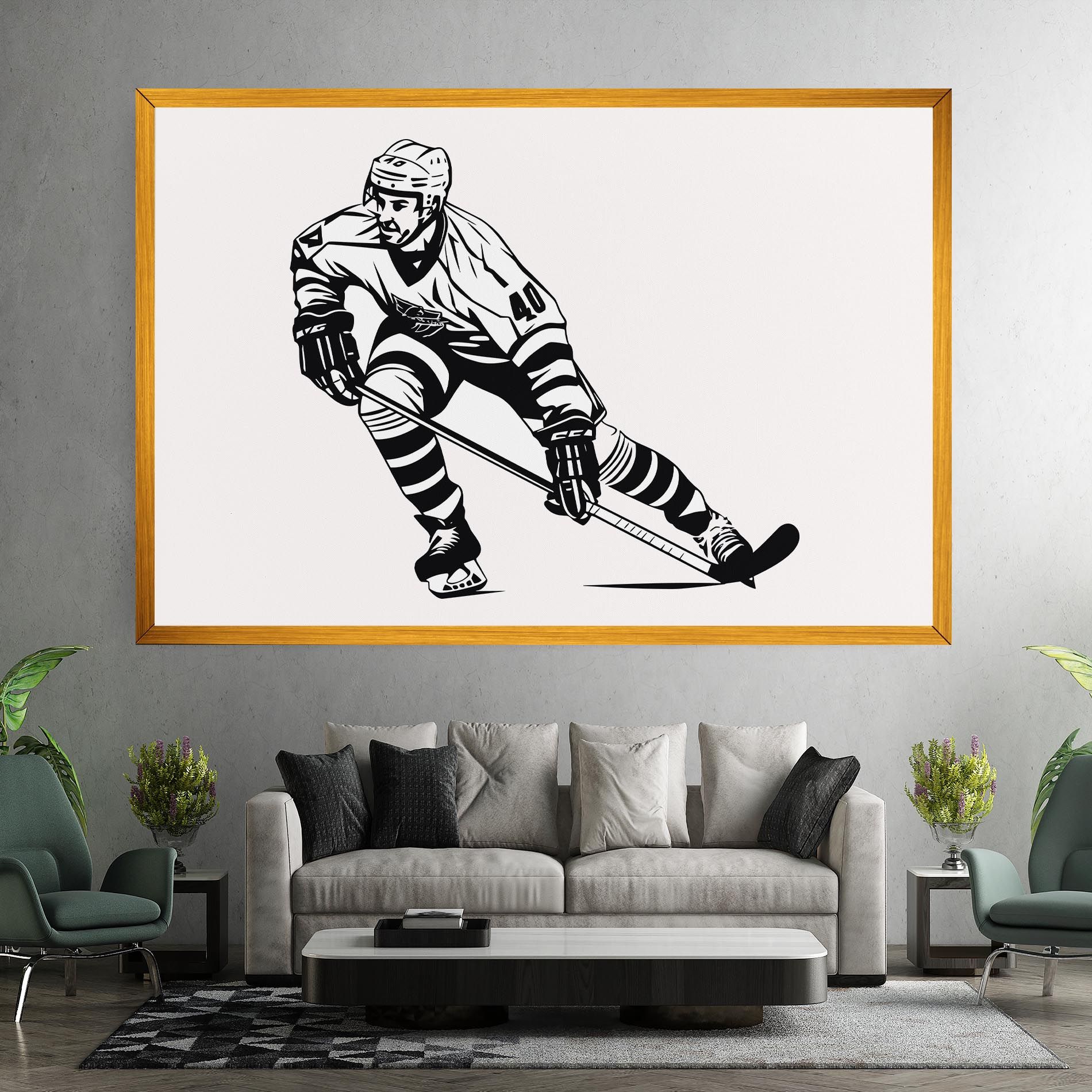 Hockey Player mockup 7