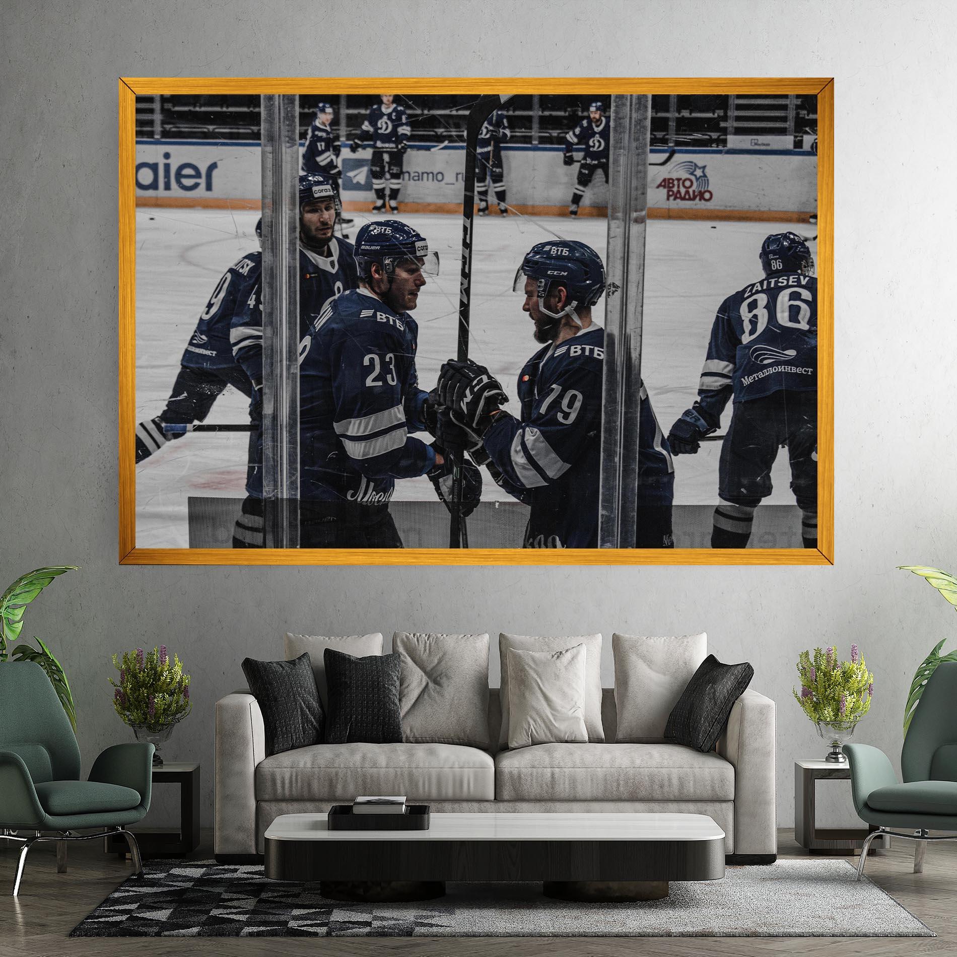 Vászonkép Hockey Players mockup 7