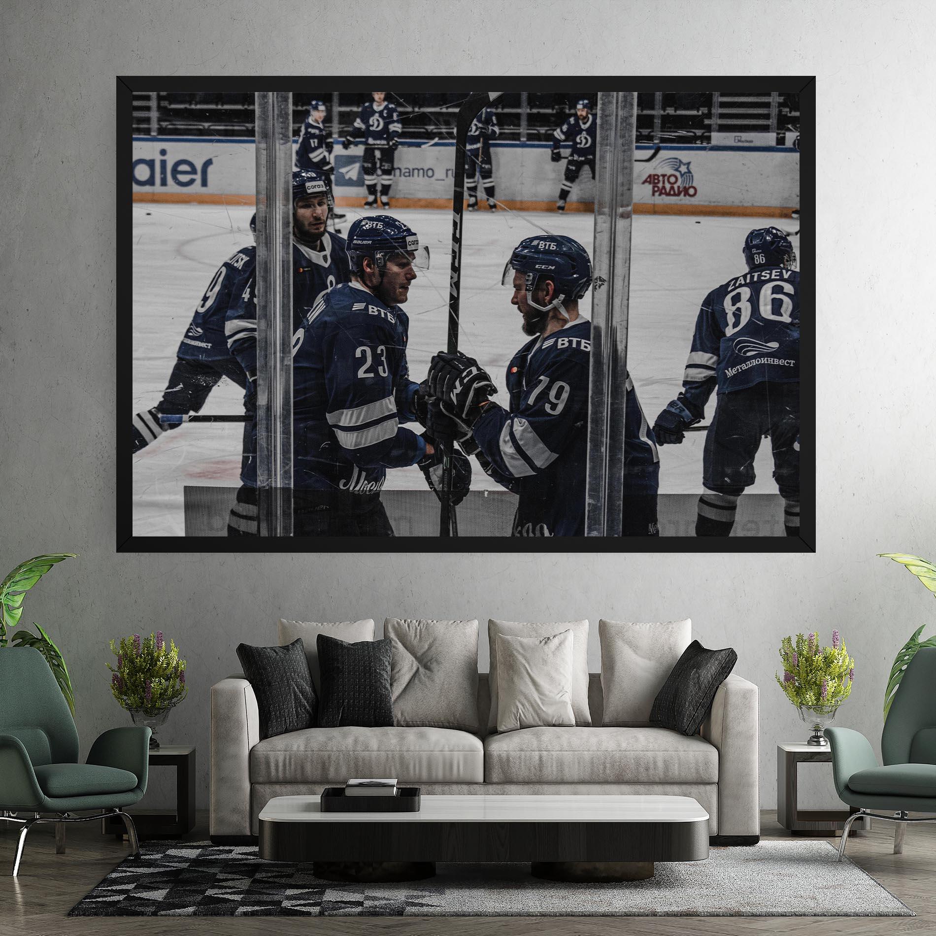Vászonkép Hockey Players mockup 7
