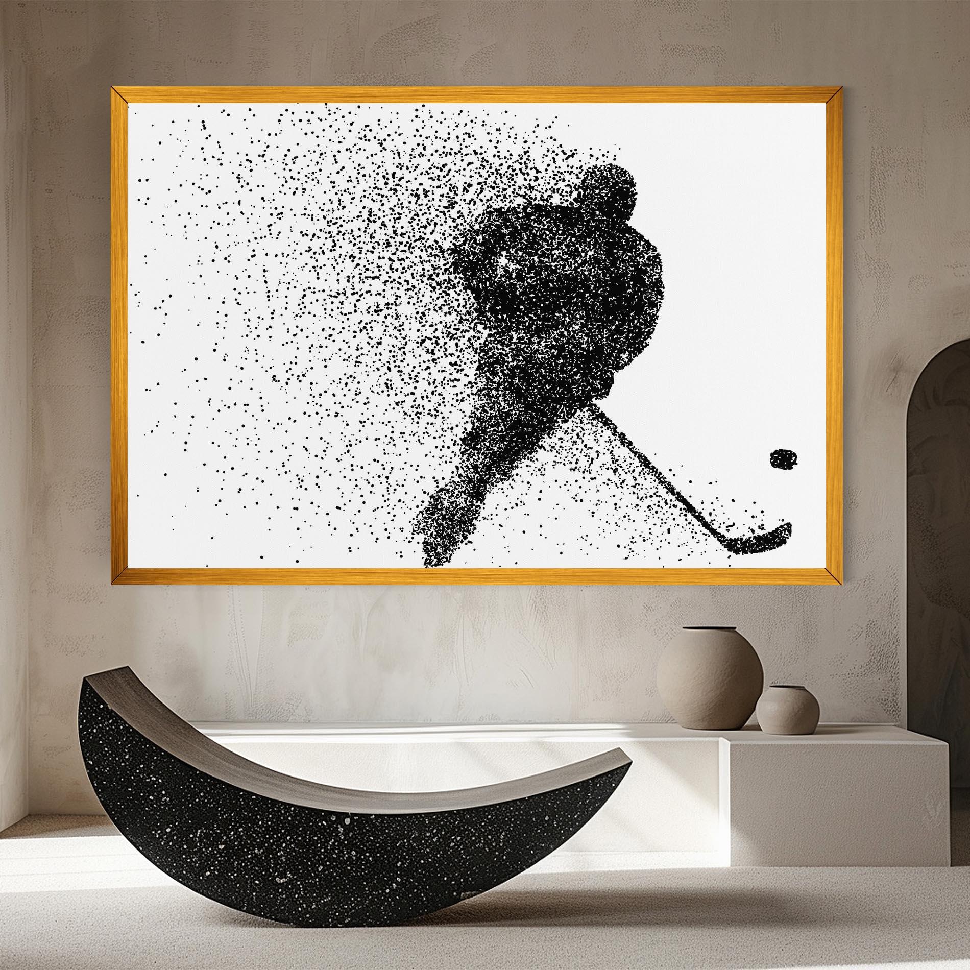 Vászonkép Hockey Art mockup 8