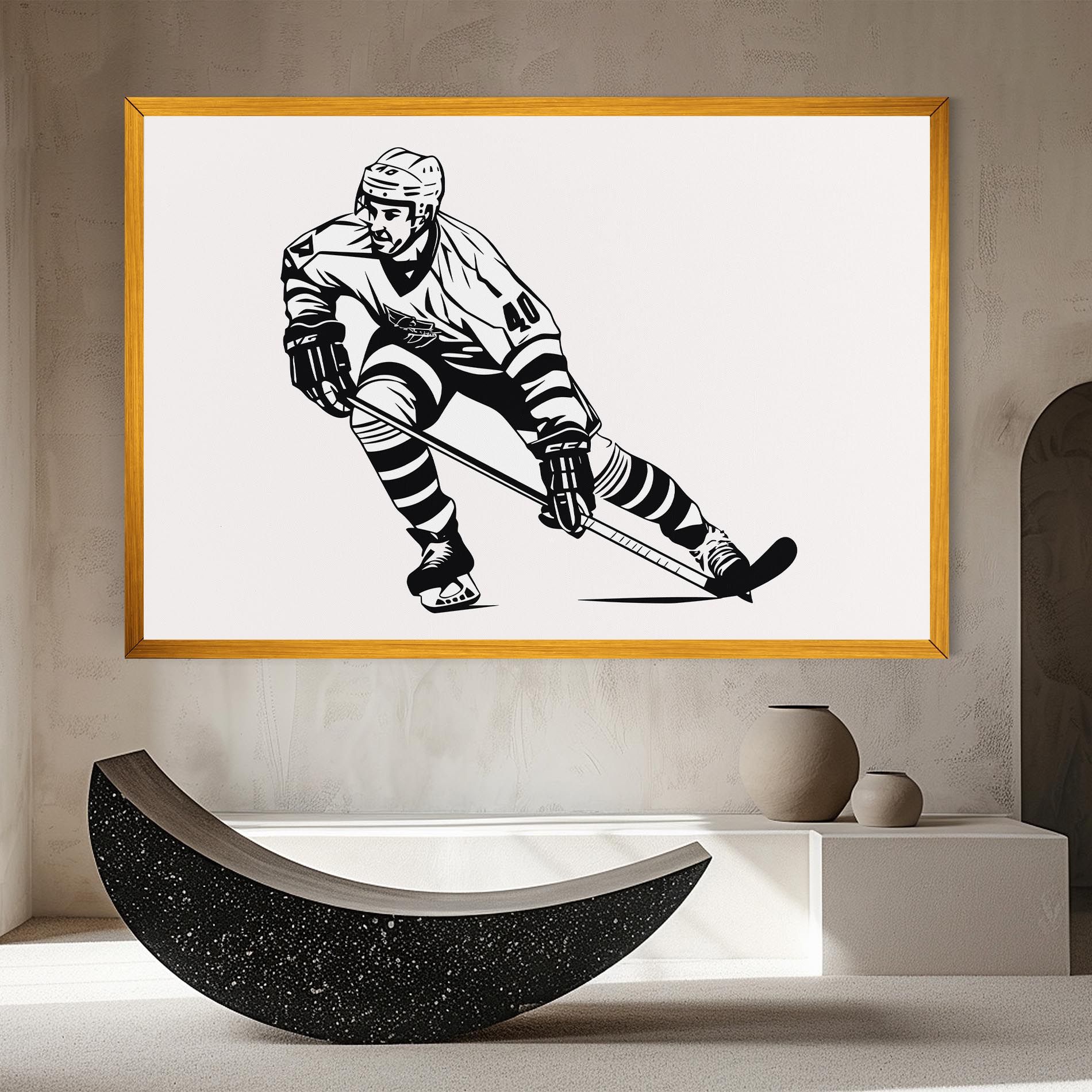 Hockey Player mockup 8
