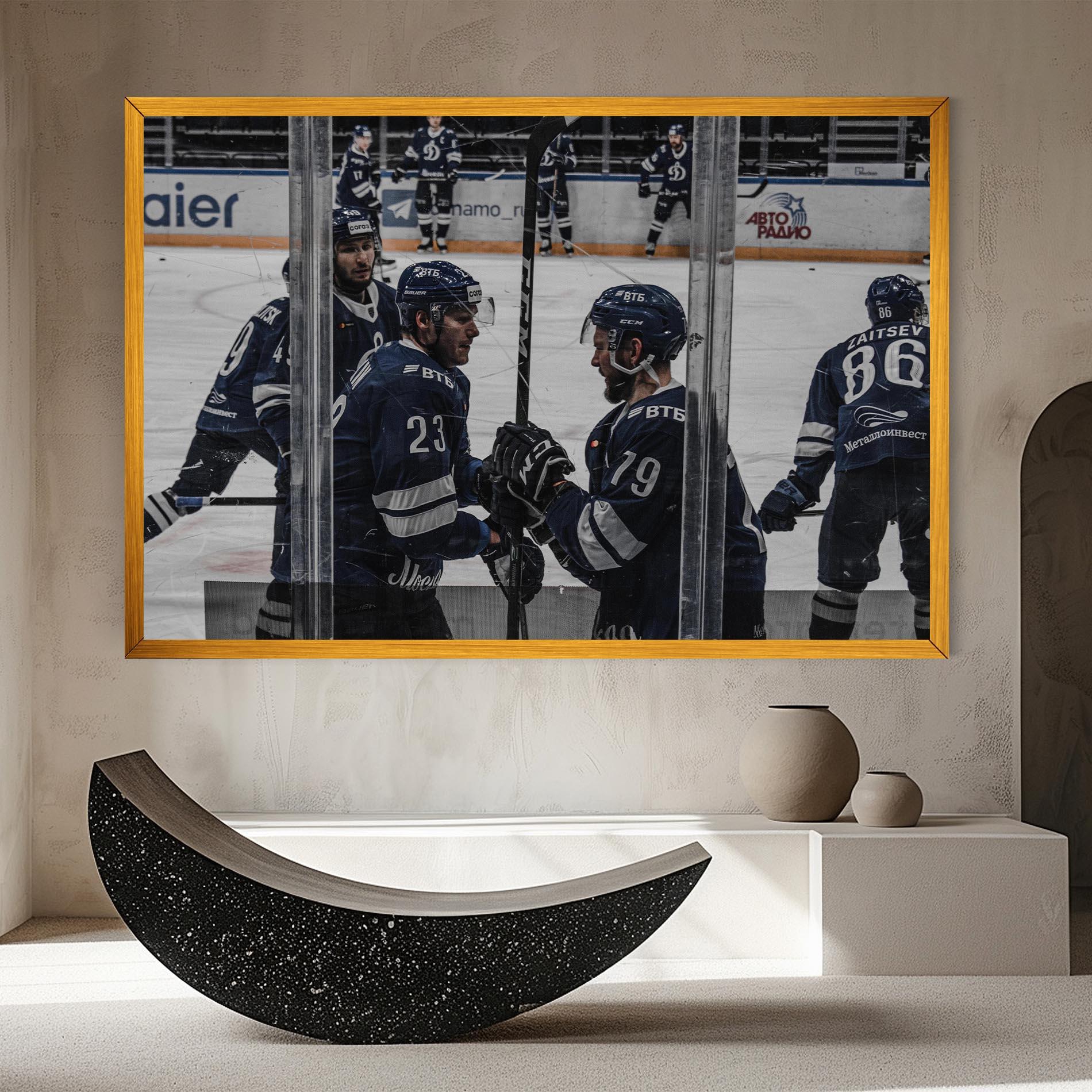 Vászonkép Hockey Players mockup 8