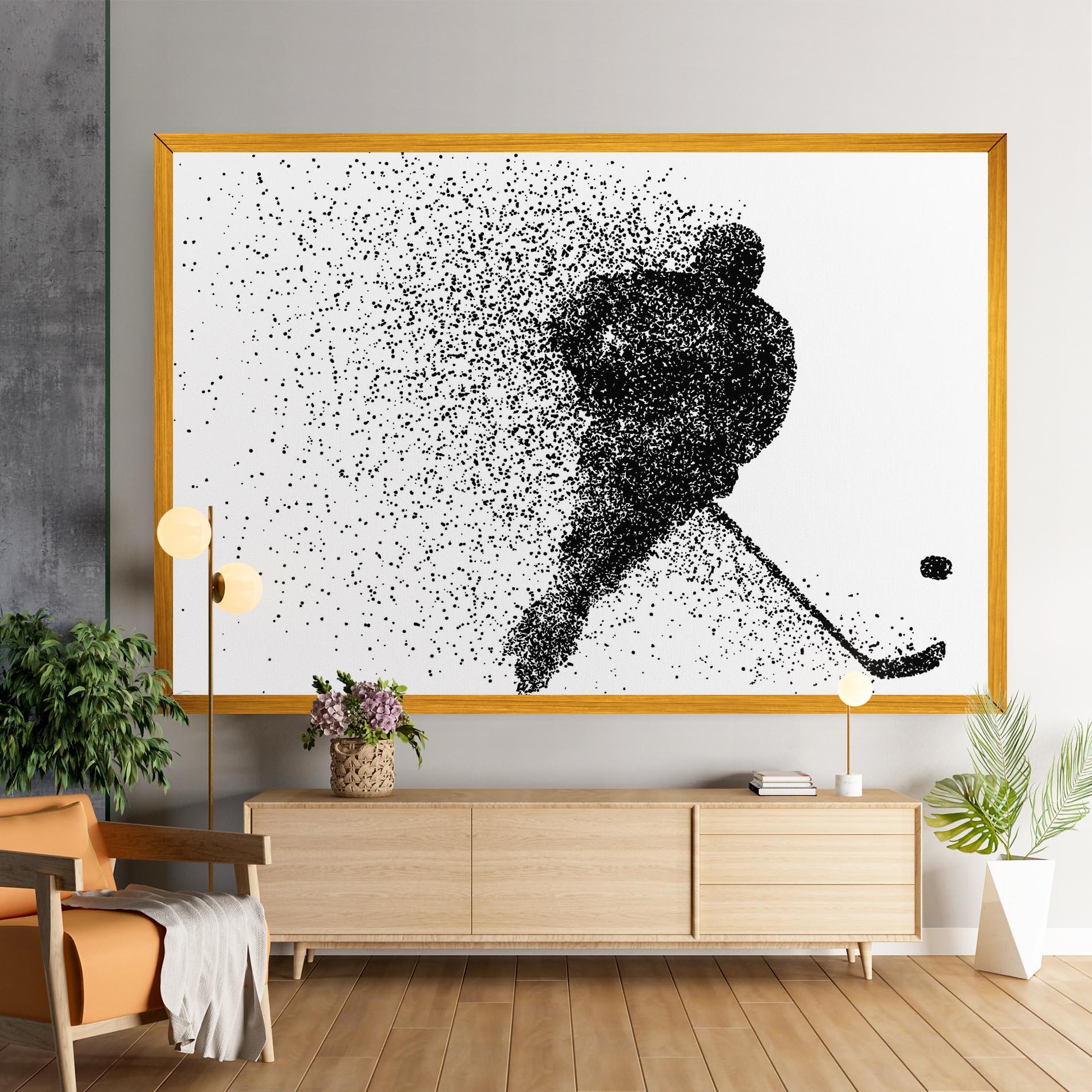 Vászonkép Hockey Art mockup 9