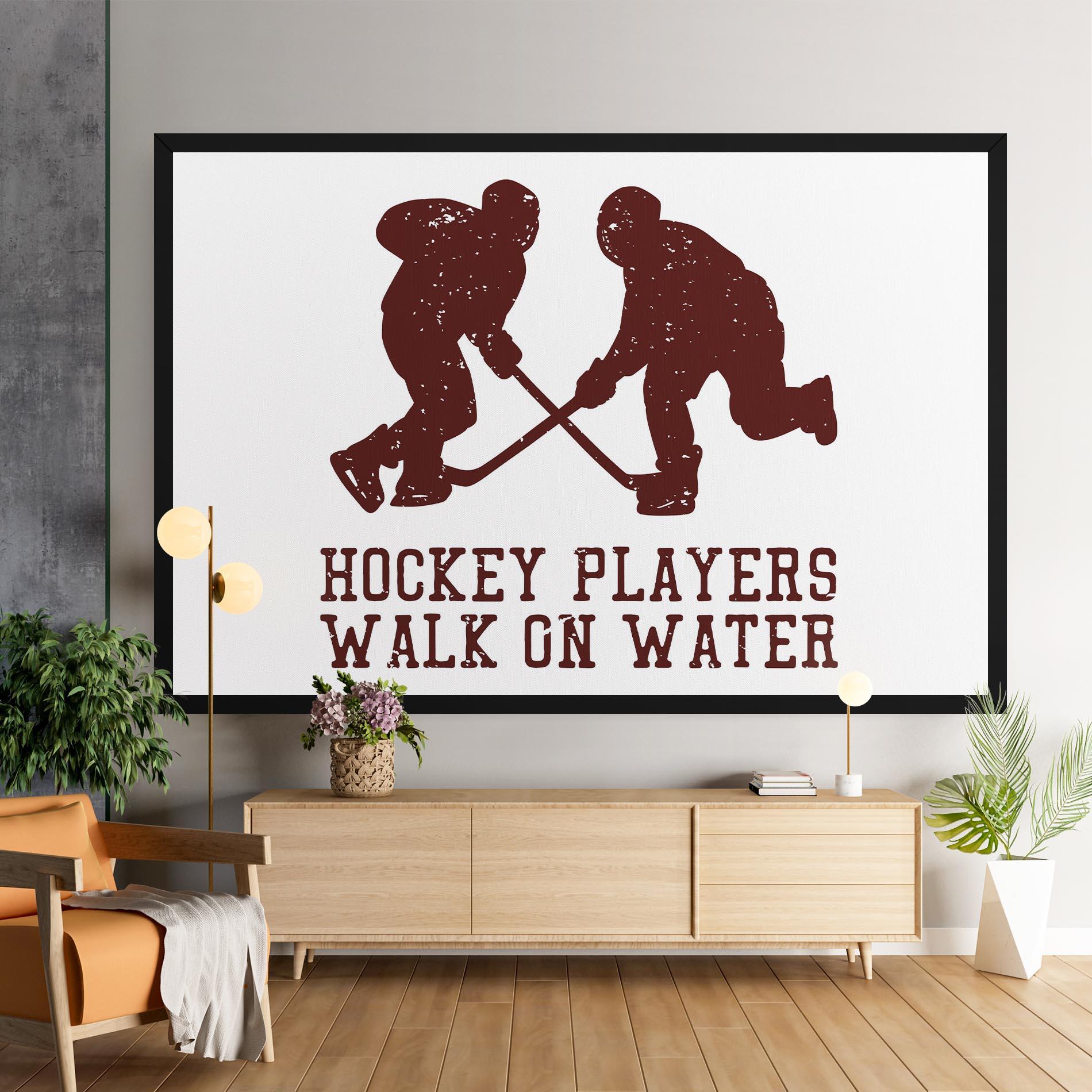 Vászonkép Hockey Walk mockup 9
