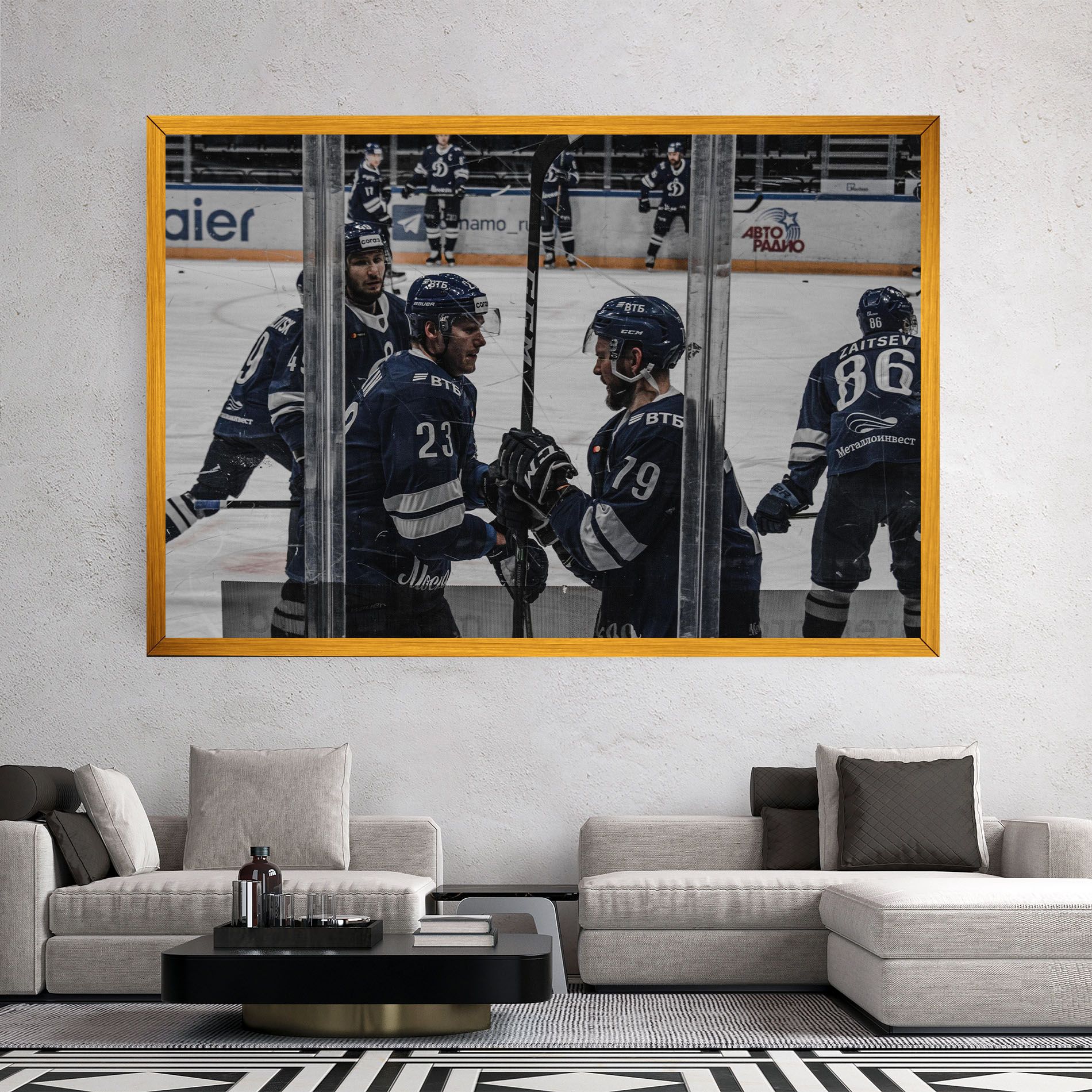 Hockey Players mockup 2