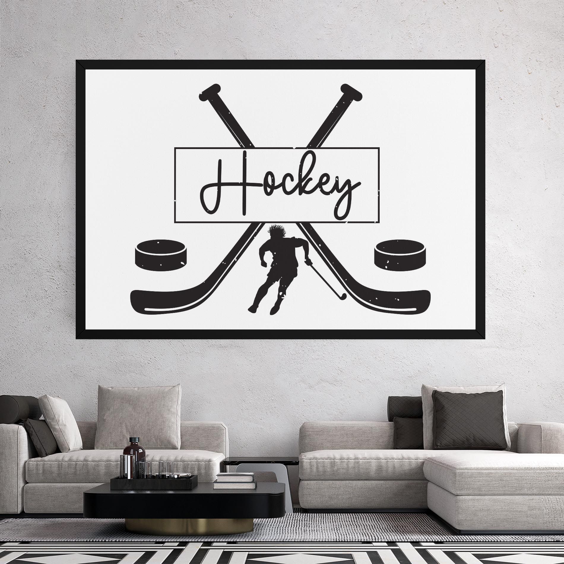 Hockey Stick mockup 2