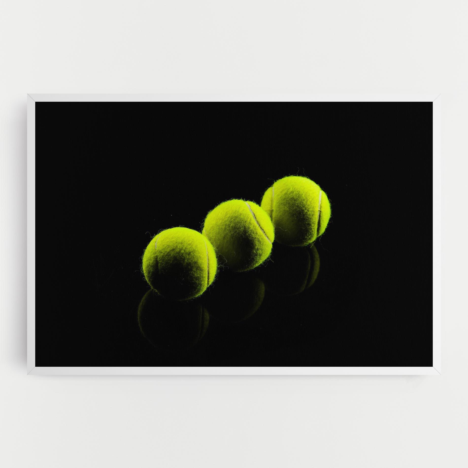 Vászonkép 3 Tennis Balls mockup 0