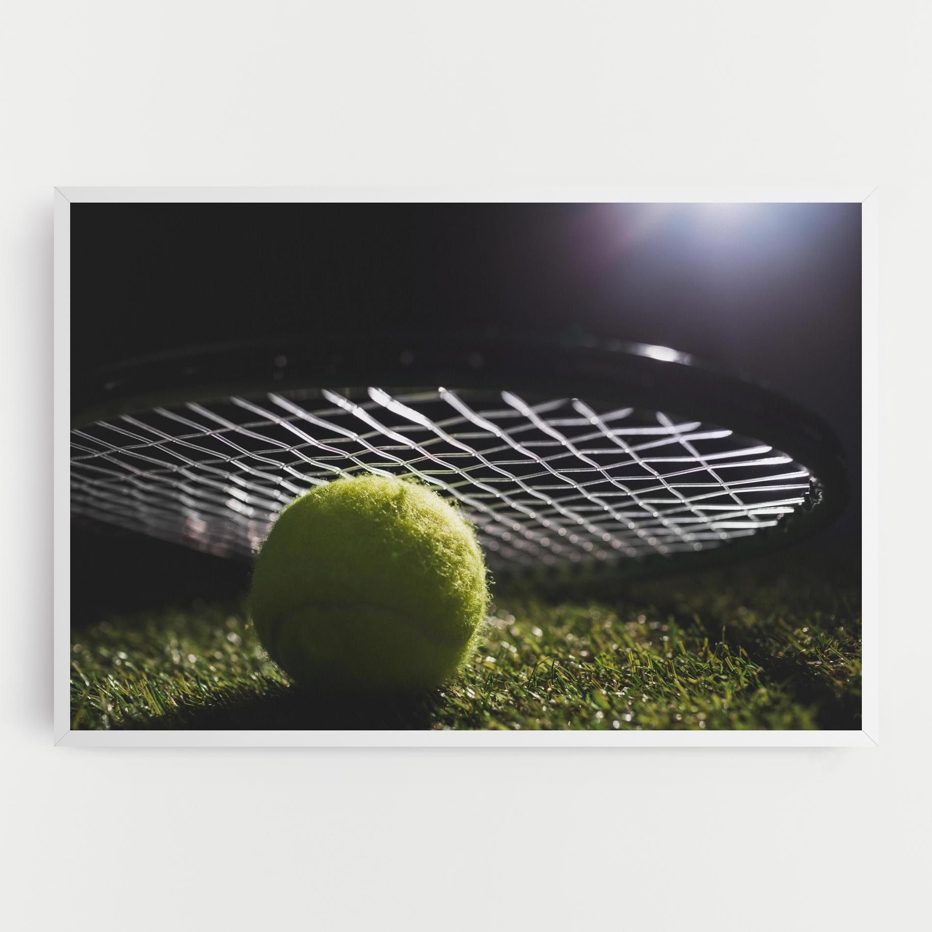 Close Up Tennis Ball mockup 0
