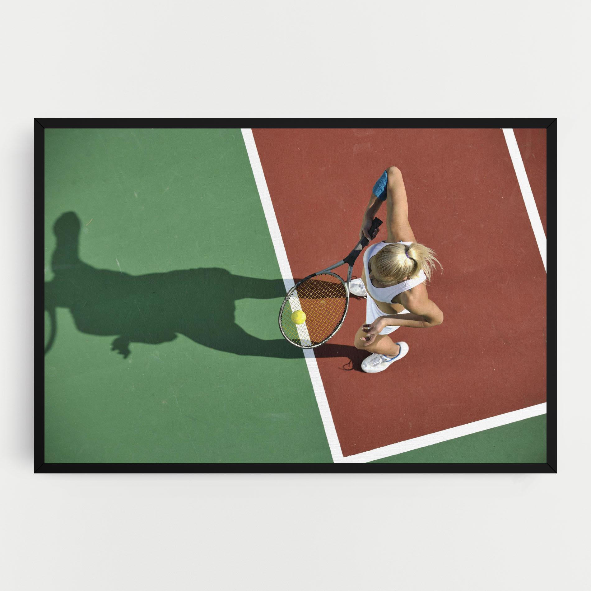 Vászonkép Outdoor Tennis mockup 0