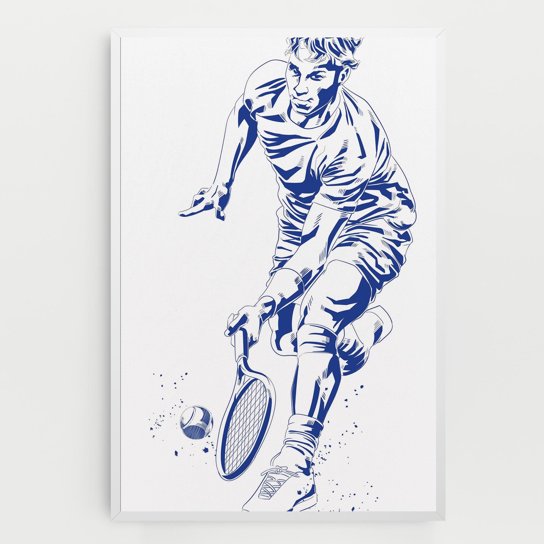 Blue Tennis mockup 0