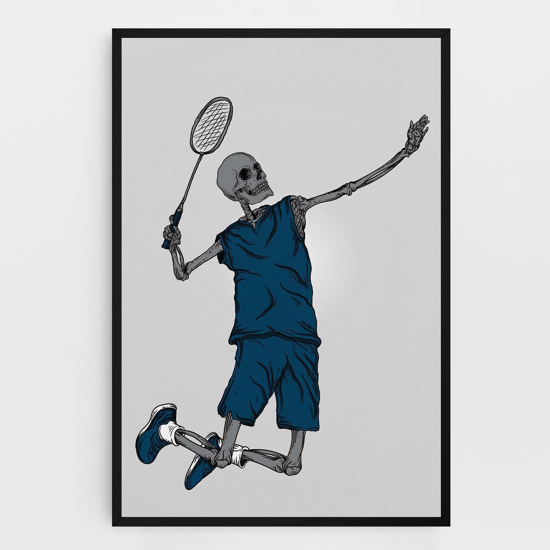 Blue Skull Tennis mockup 0