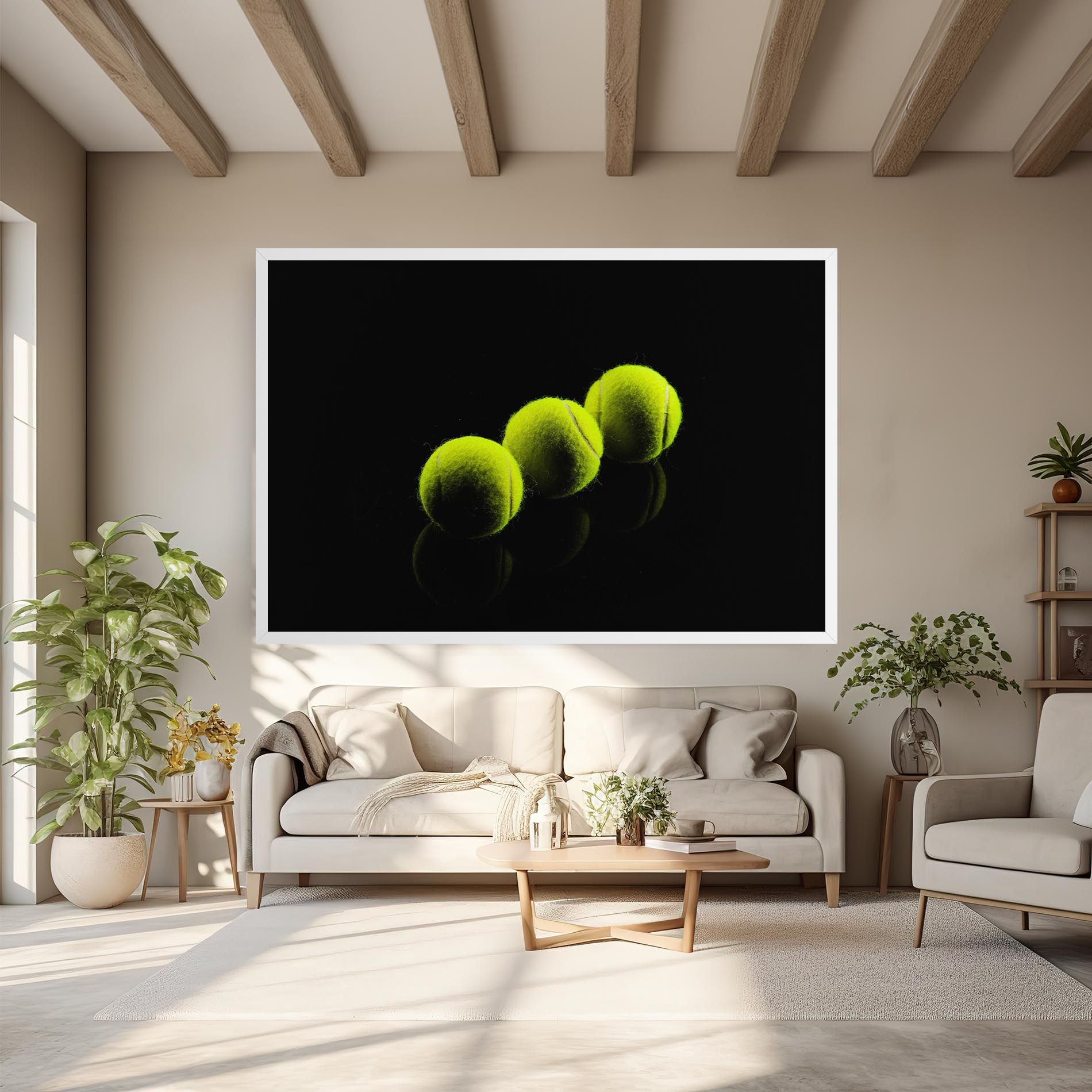3 Tennis Balls mockup 6