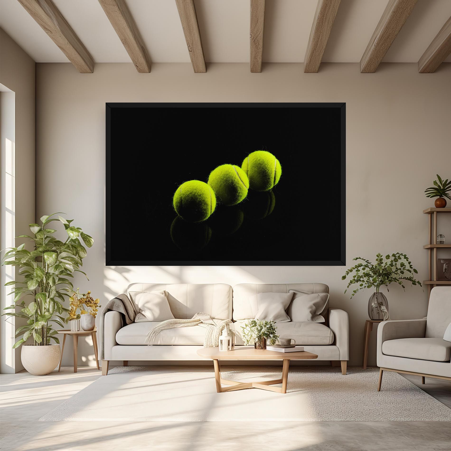 3 Tennis Balls mockup 6