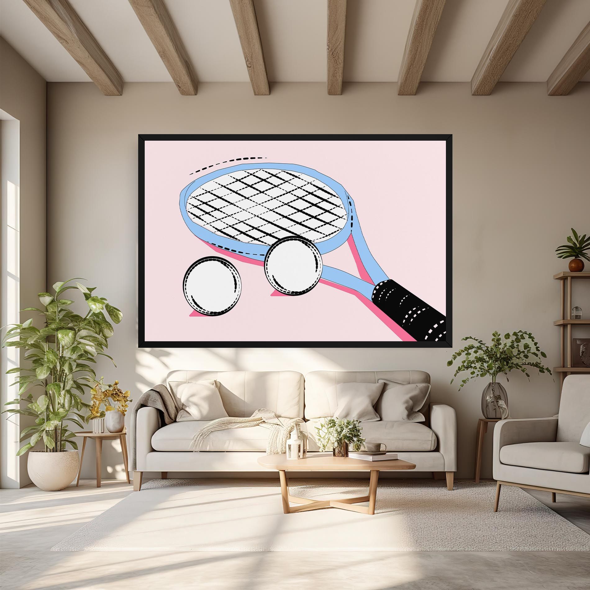 Pink Tennis mockup 6