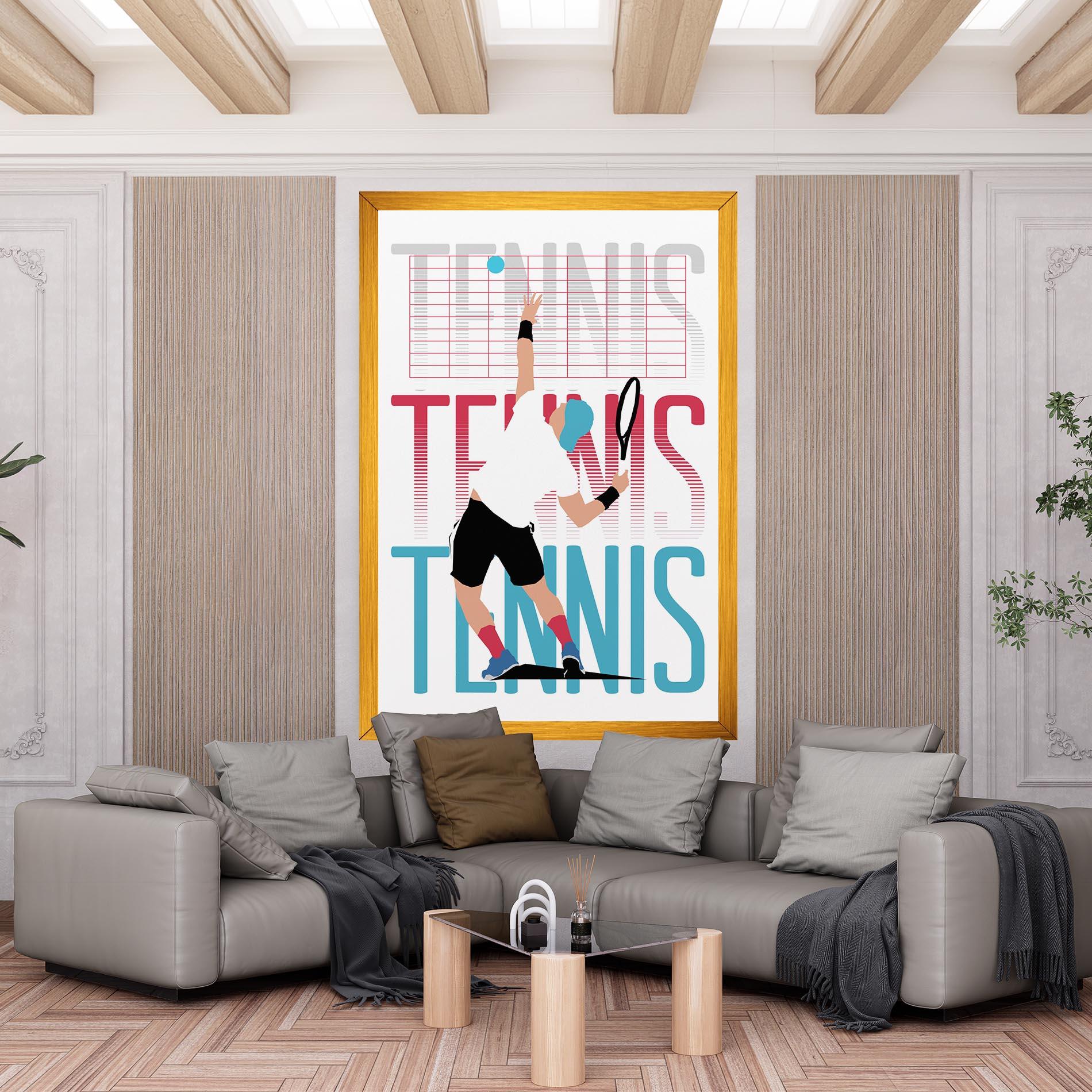 Vászonkép Tennis Ball Jump mockup 6