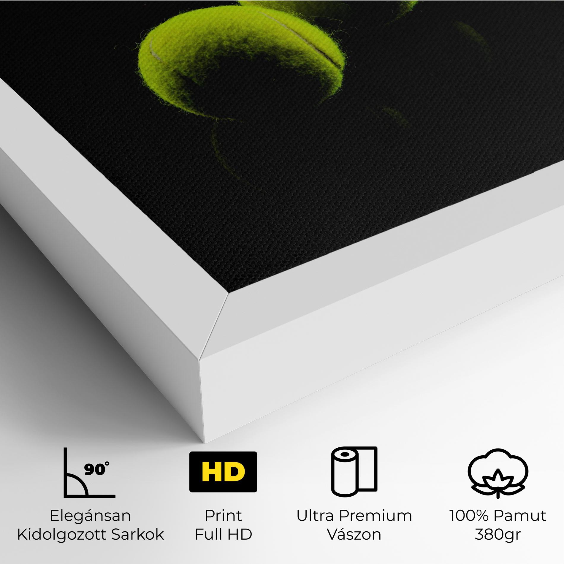 Vászonkép 3 Tennis Balls mockup 4