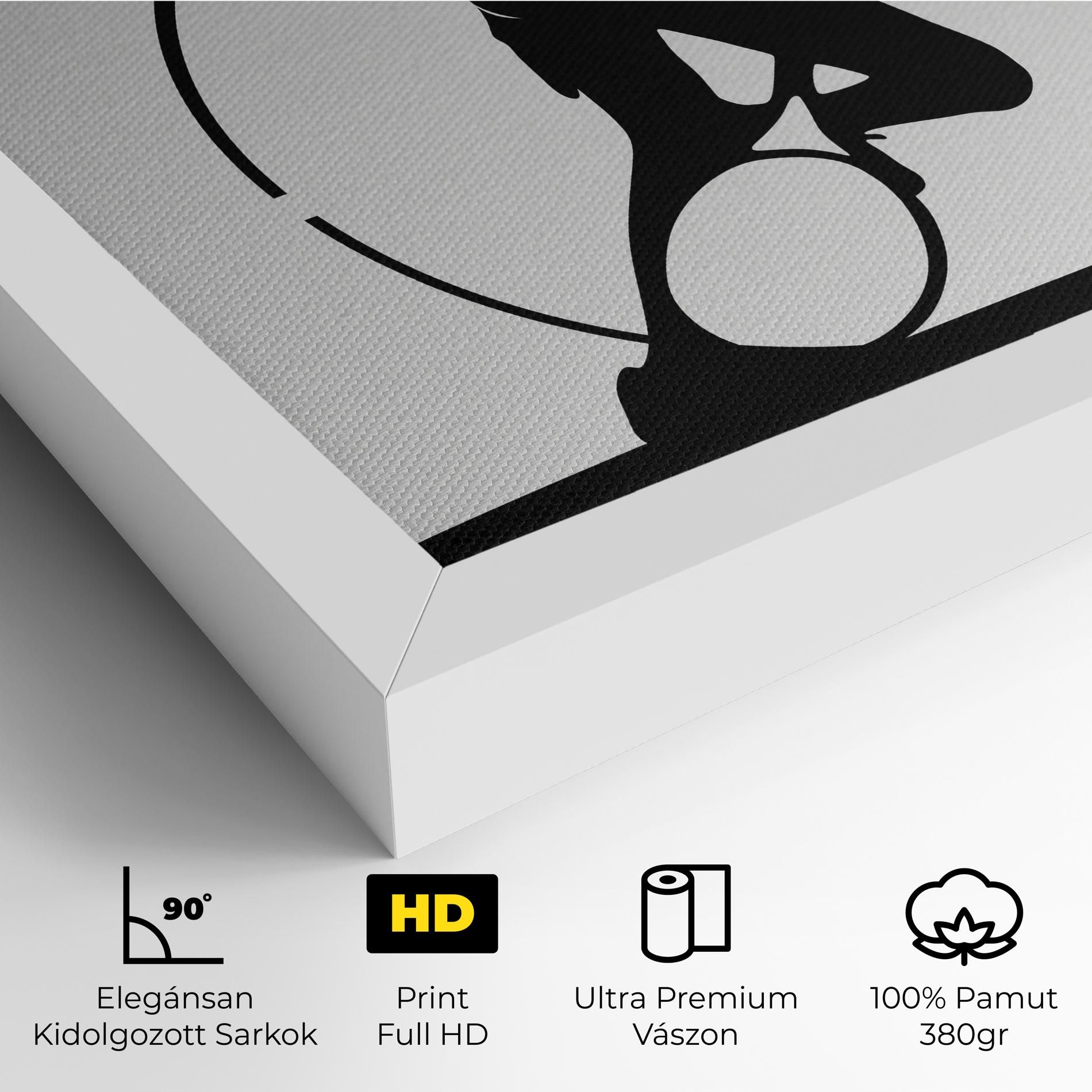 Black Tennis Circle mockup 4