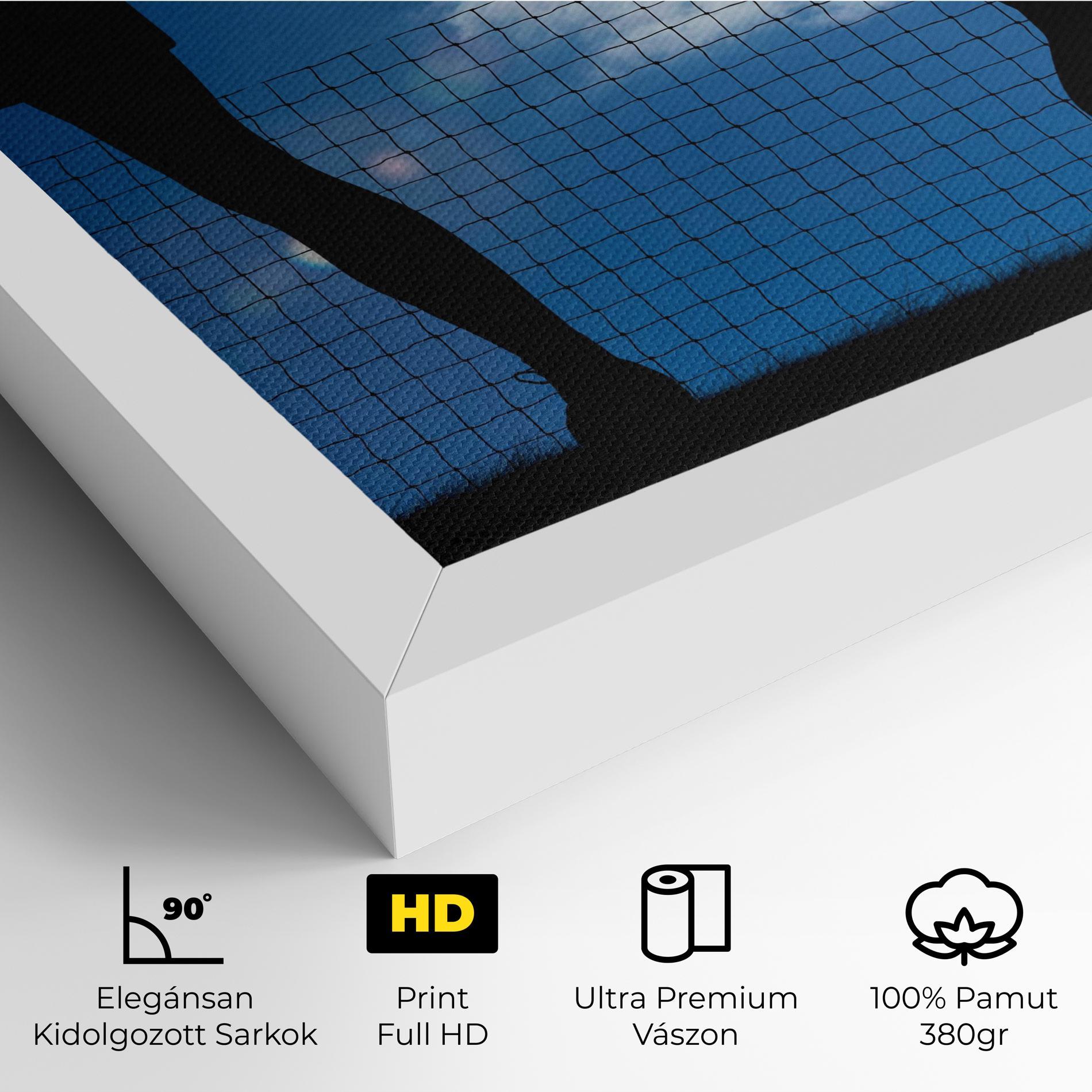 Vászonkép Blue Sky Tennis mockup 4