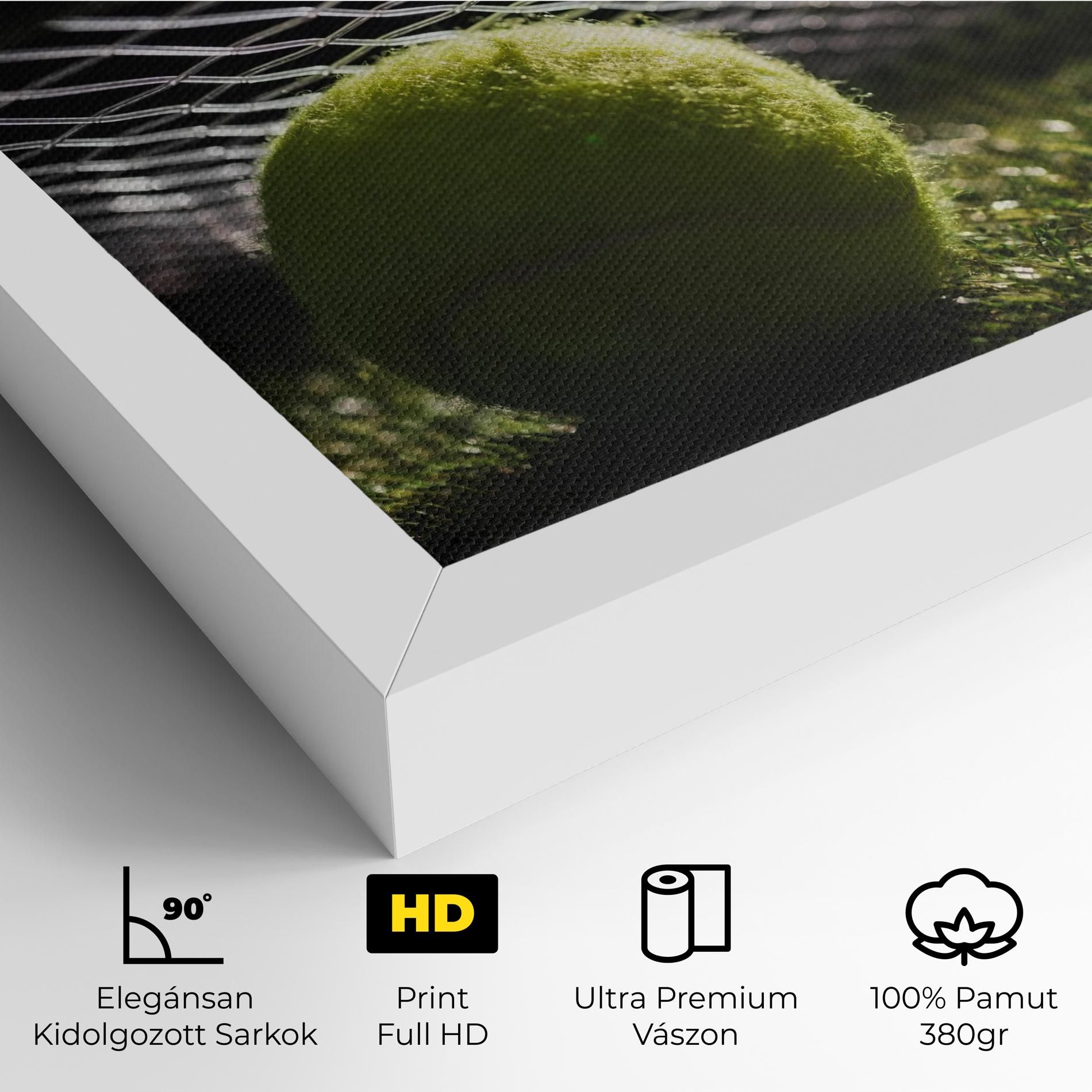 Close Up Tennis Ball mockup 4