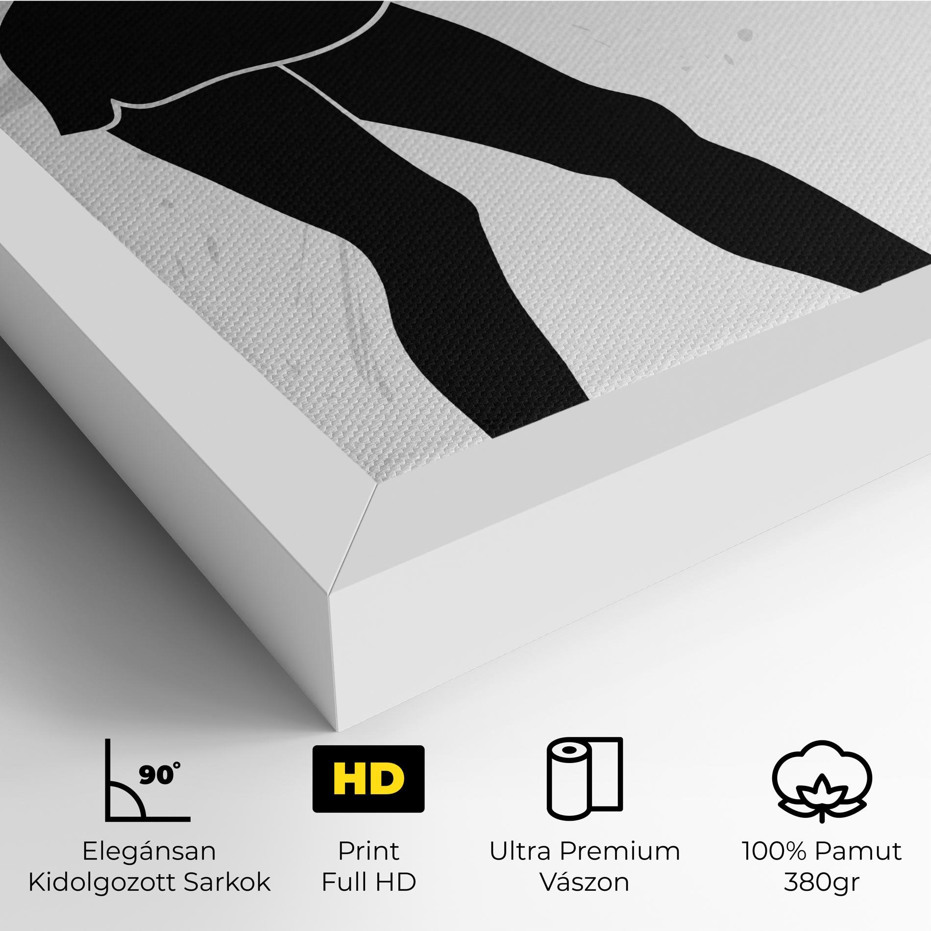 Vászonkép Female Tennis Player mockup 4