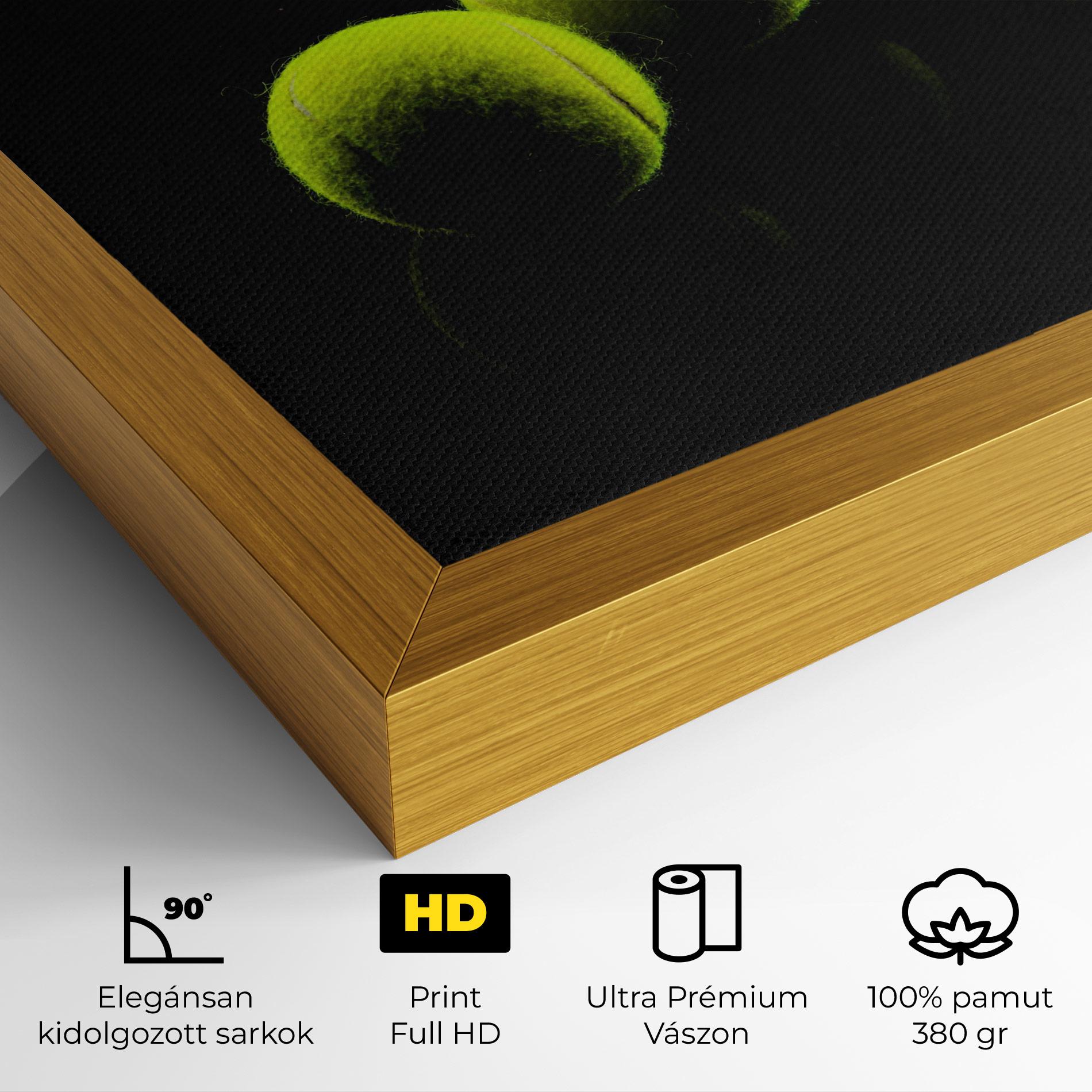 Vászonkép 3 Tennis Balls mockup 4