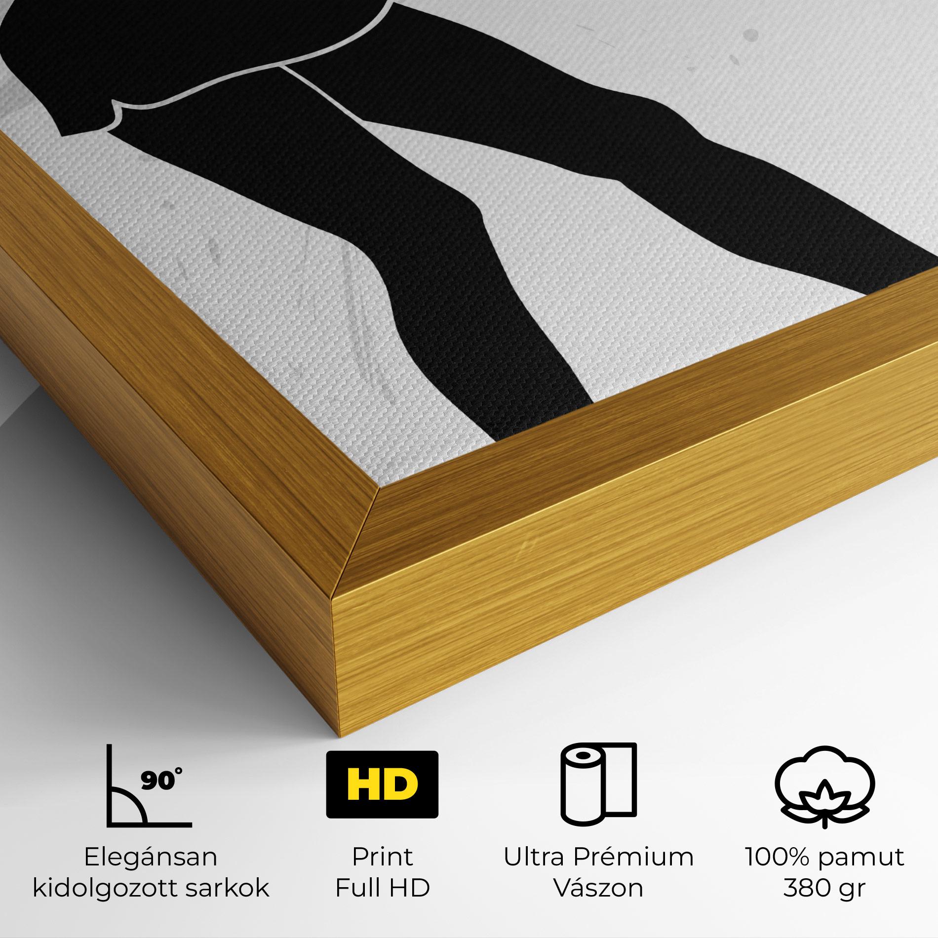 Vászonkép Female Tennis Player mockup 4