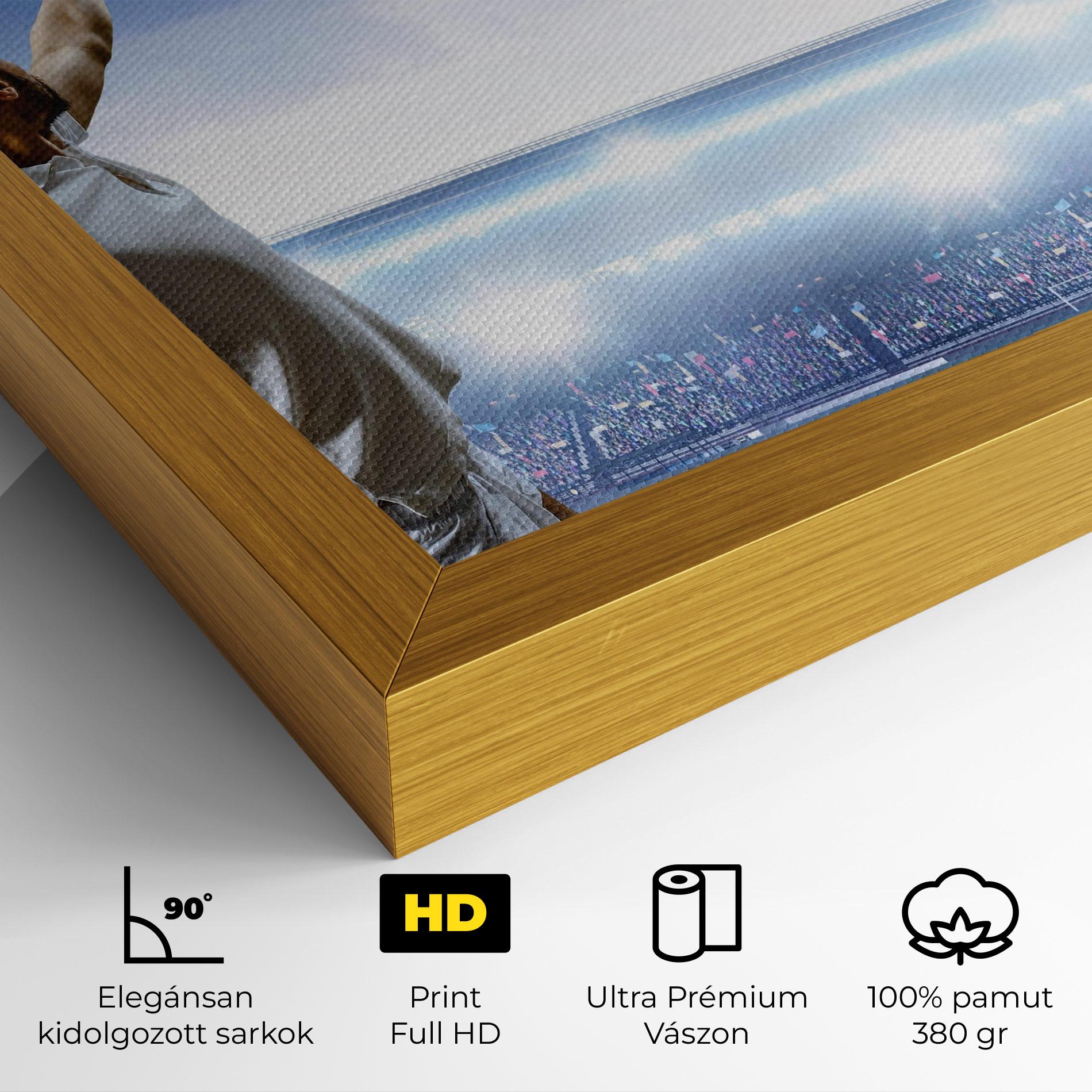 Vászonkép Stadium Tennis Player mockup 4