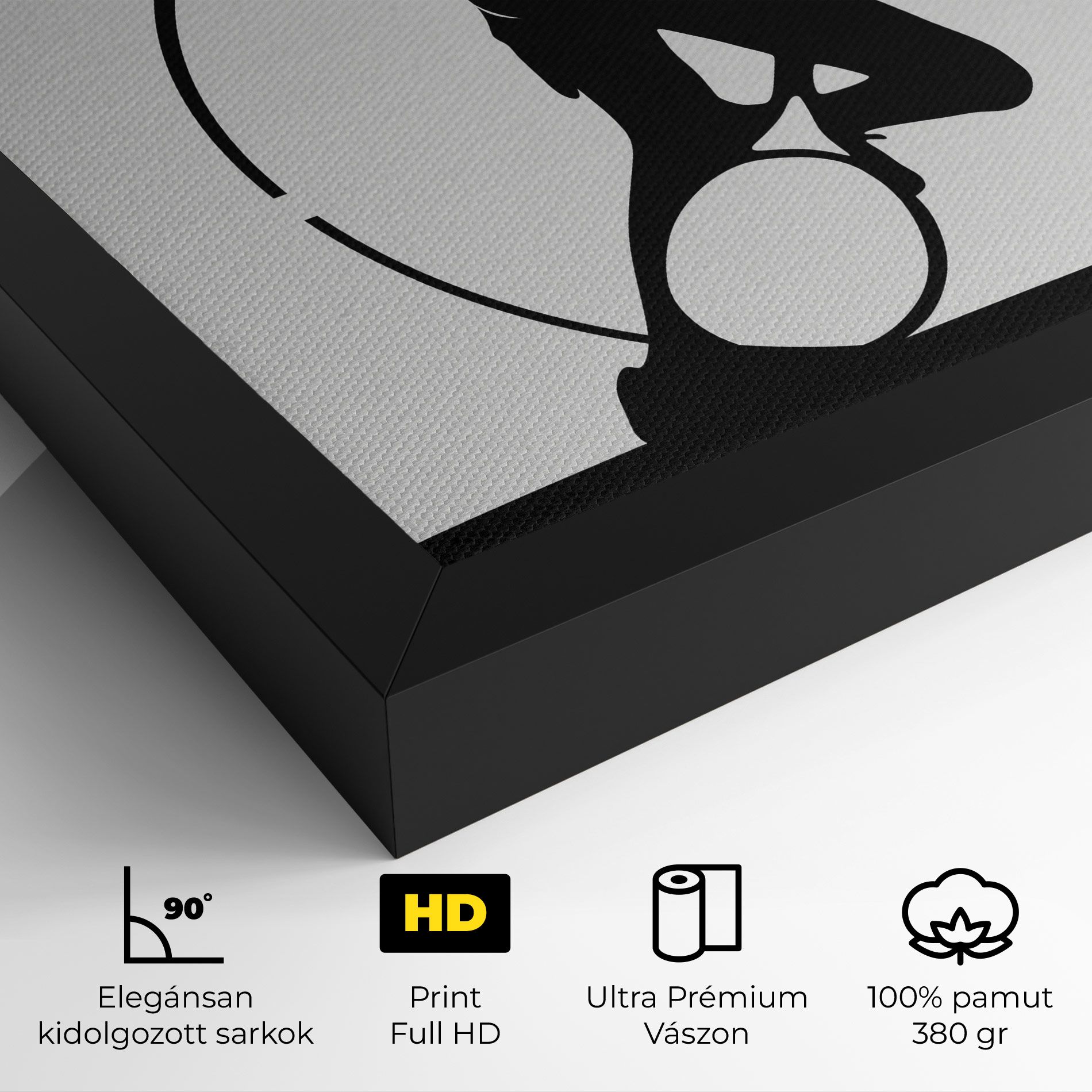 Black Tennis Circle mockup 4